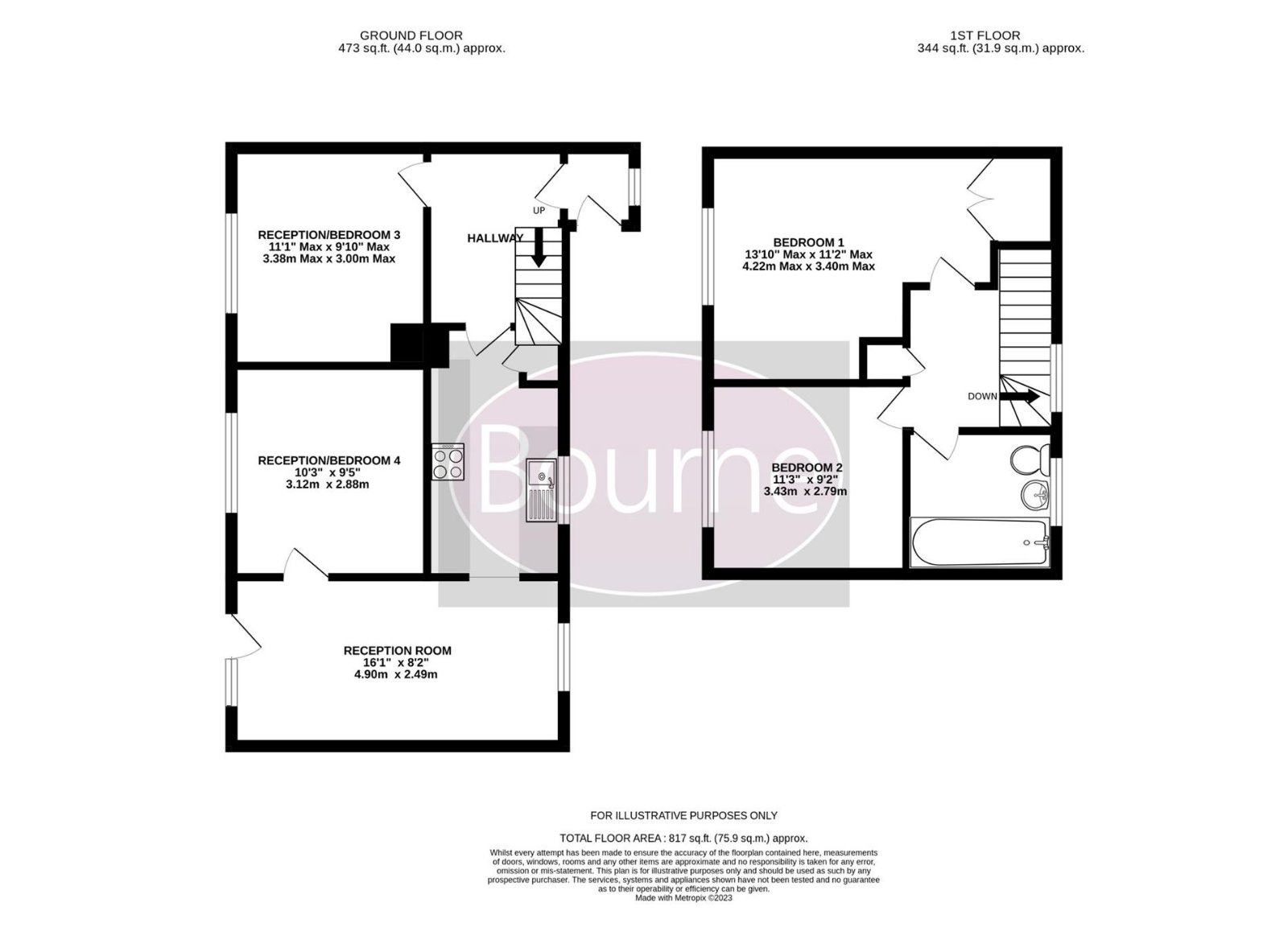 79, Cabell Road, Guildford floorplan