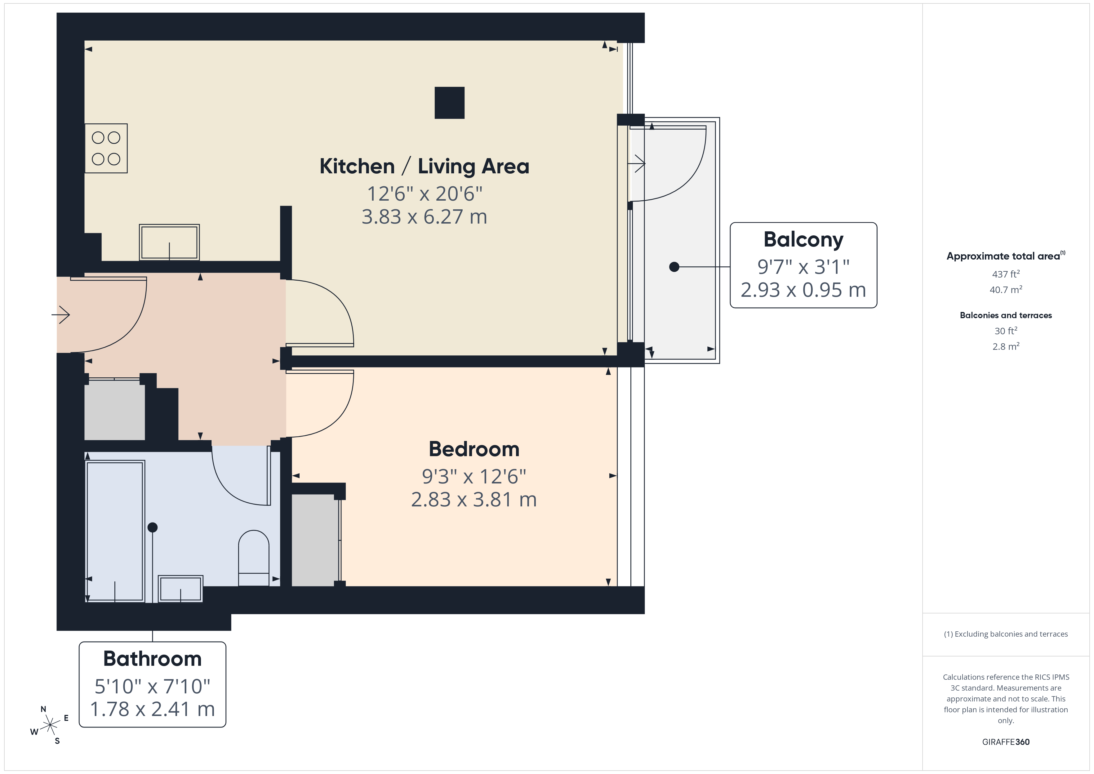 New Park Road, London floorplan