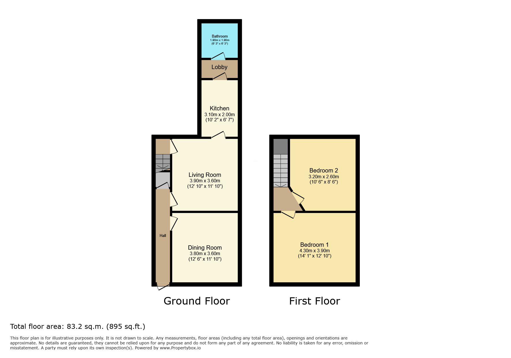 12, Balfour Street, Houghton Le Spring floorplan