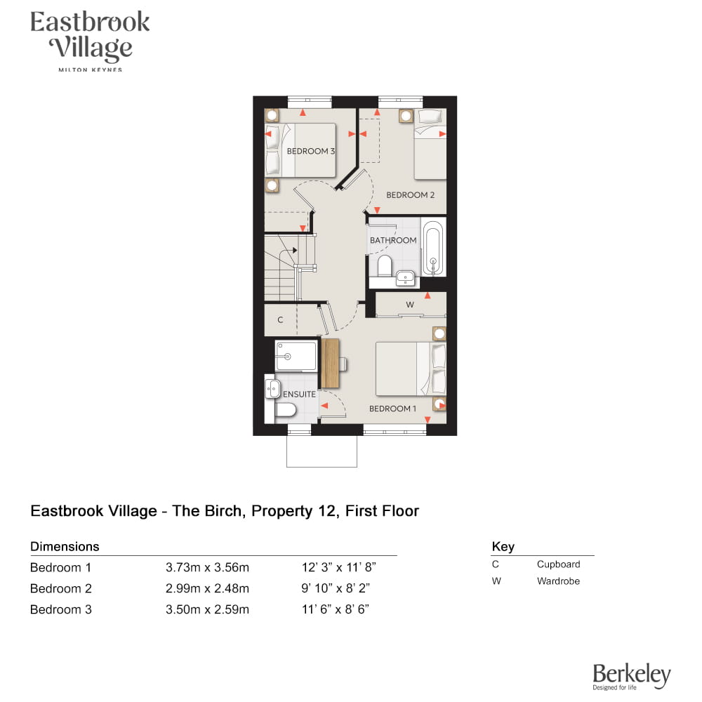 12, Milton Keynes, Mk16 0Hr, Milton Keynes floorplan
