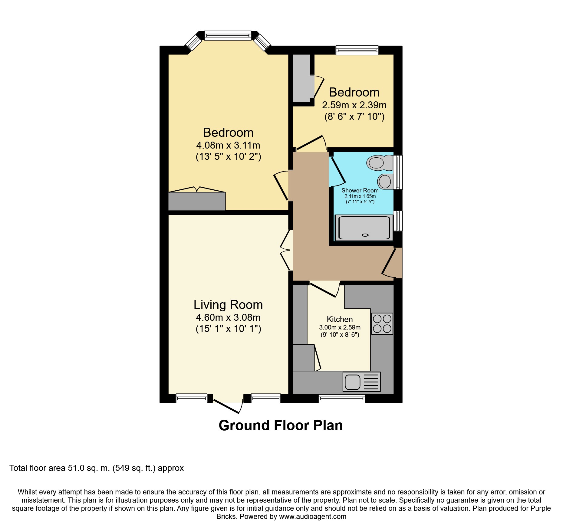 2 Bedrooms Semi-detached bungalow for sale in Conway Road, Feltham TW13