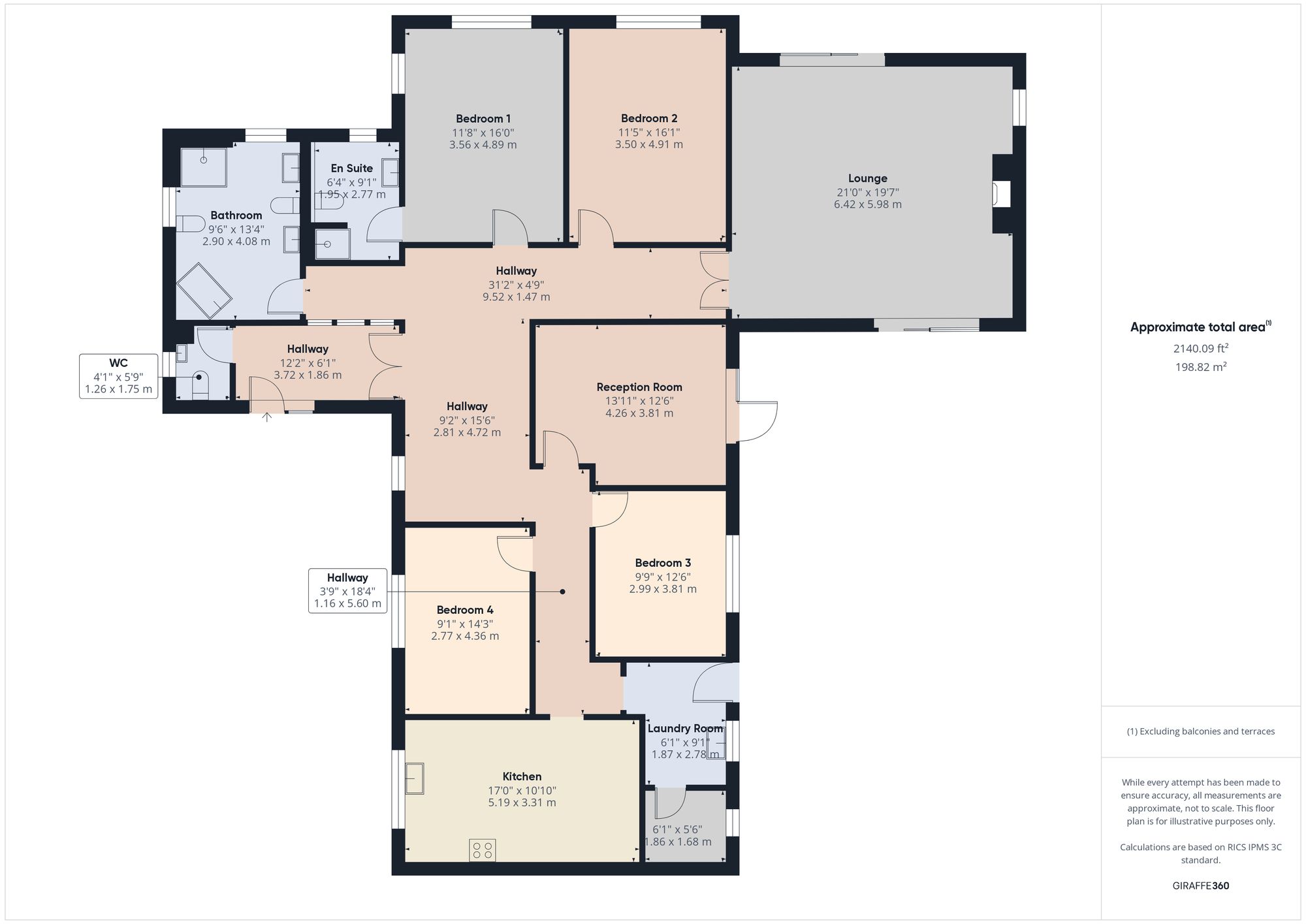 2 Courtfield Drive, Haverfordwest floorplan