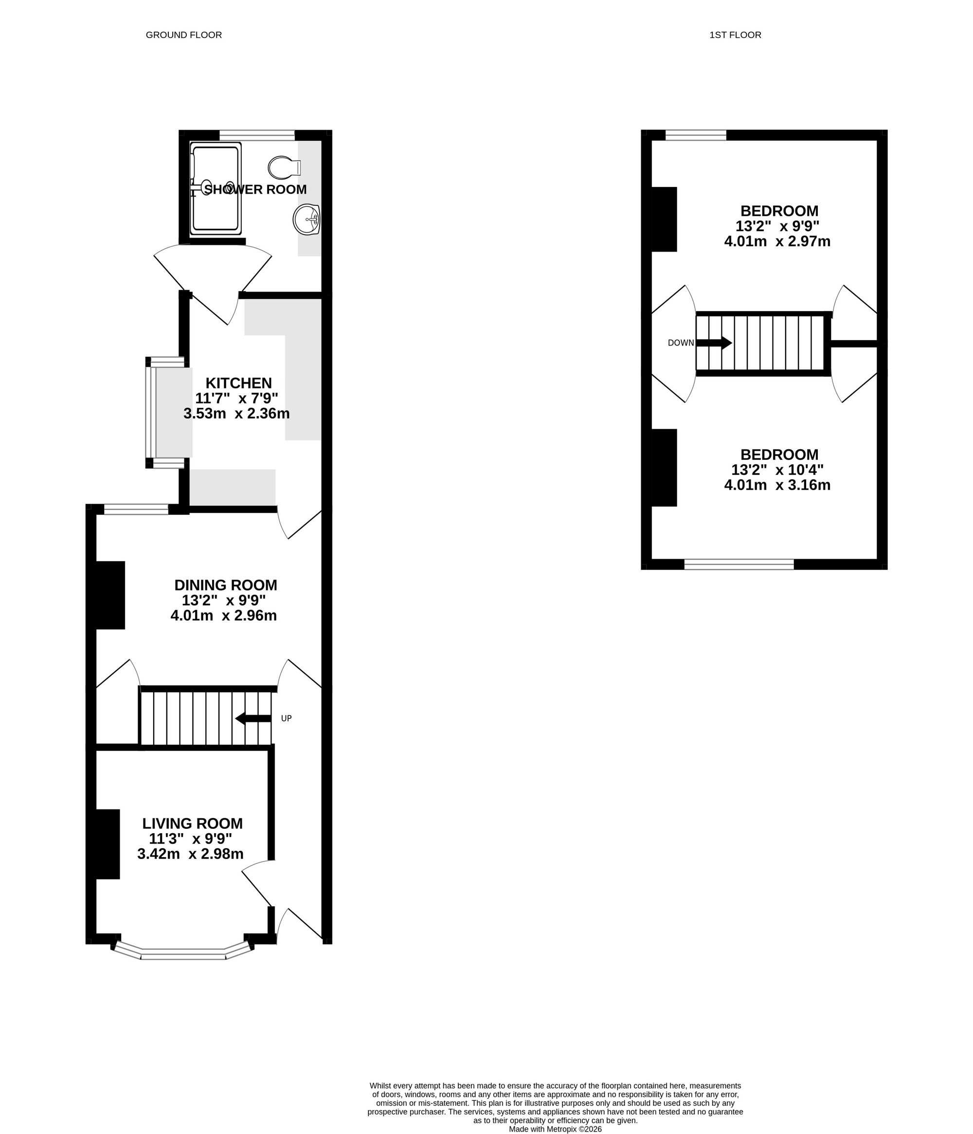 3 Eastfield Road, Southsea floorplan