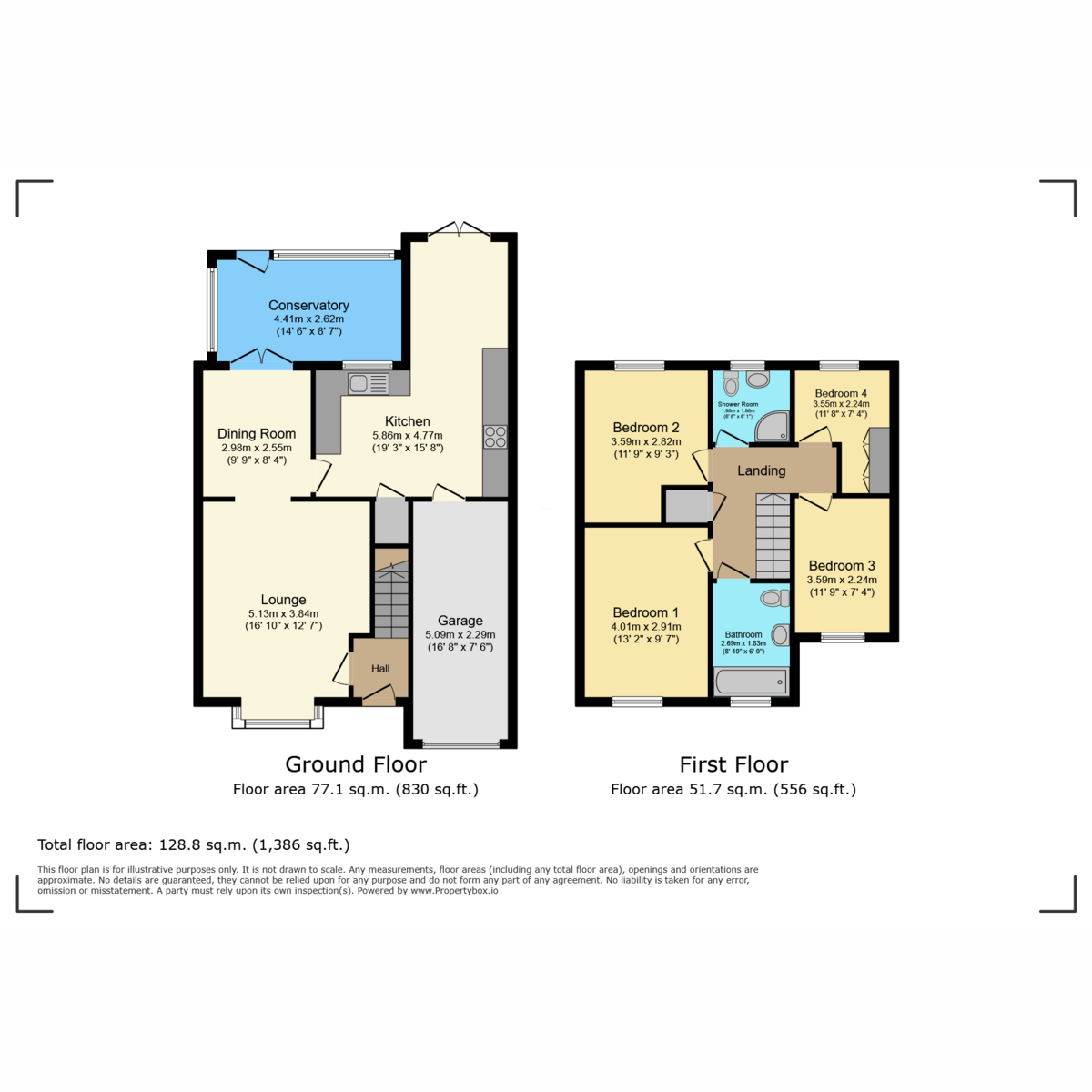 7, Eden Glade, Sheffield floorplan