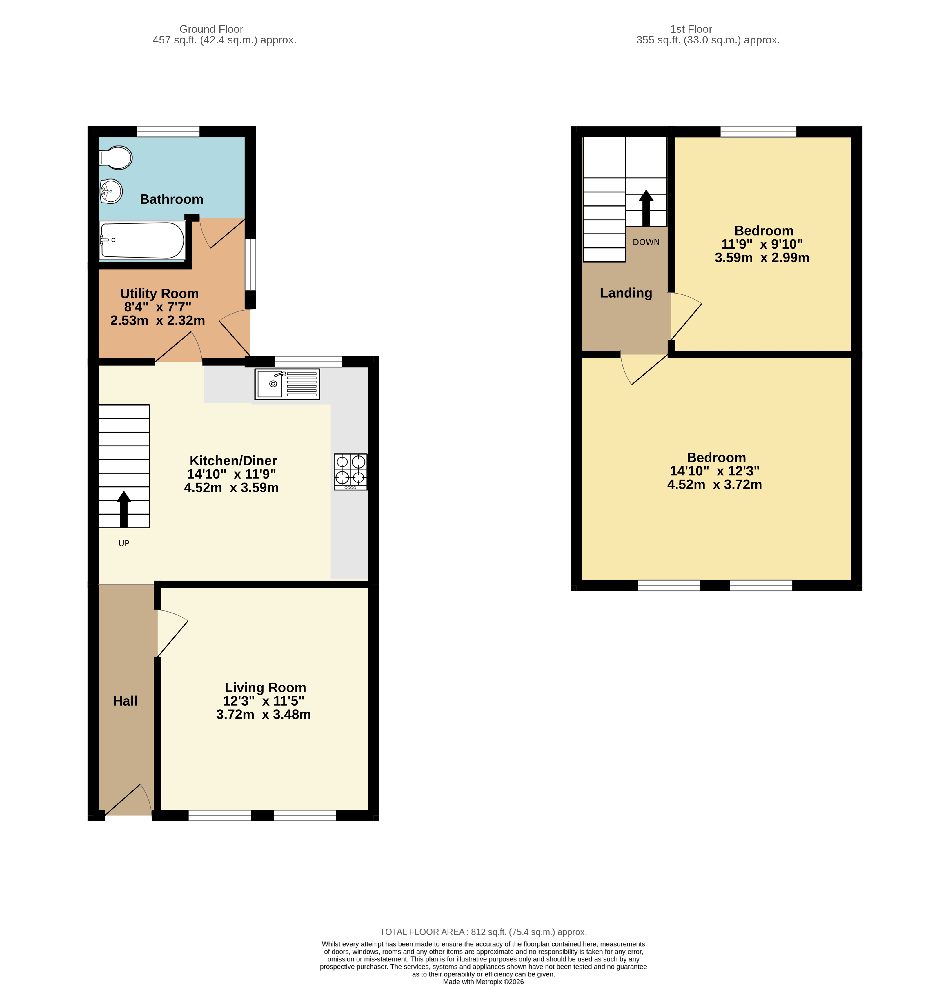 507, Whitehall Road, Bristol floorplan