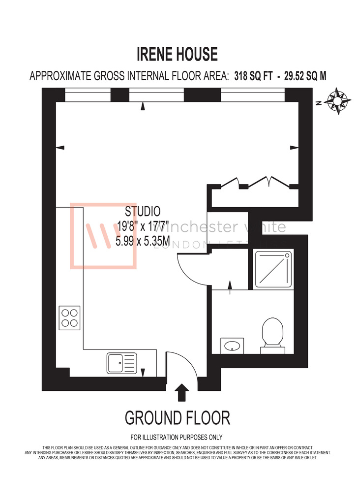 3 Irene House, 218 Balham High Road, London floorplan