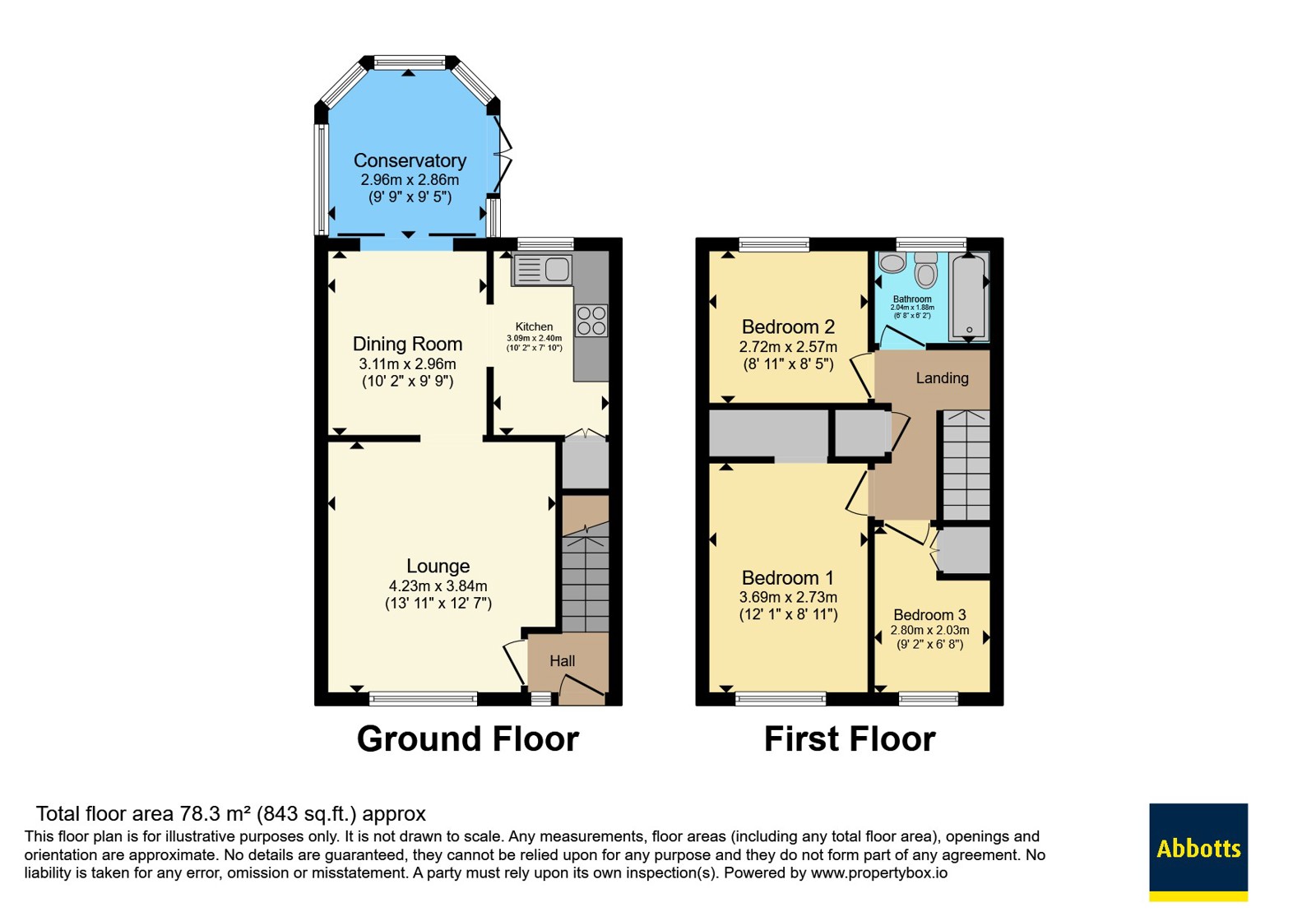 58, Millside, Norwich floorplan