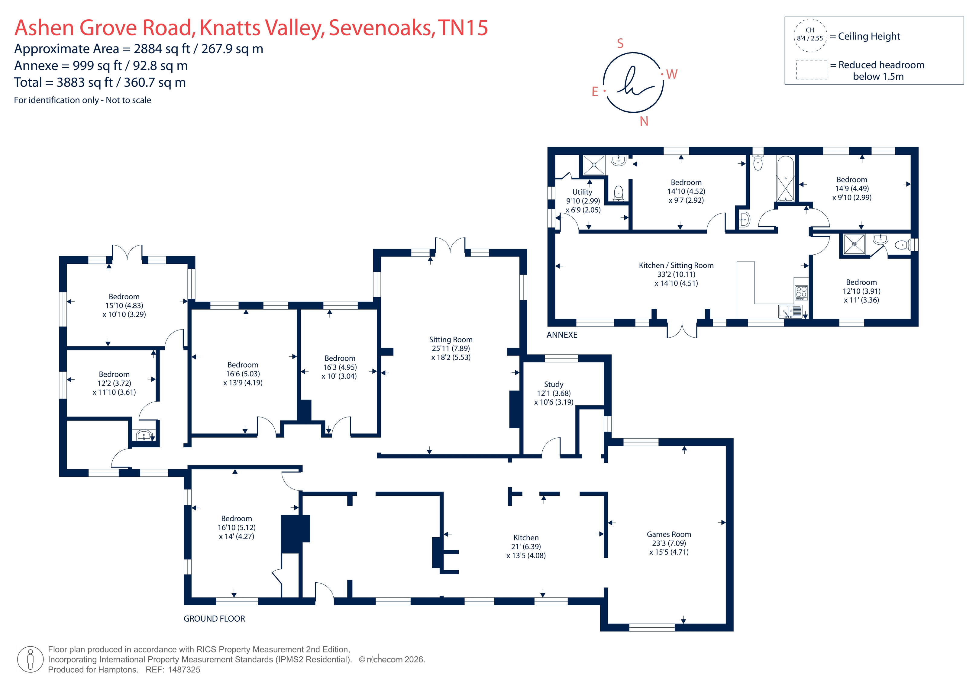 Oakwood, Ashen Grove Road, Sevenoaks floorplan
