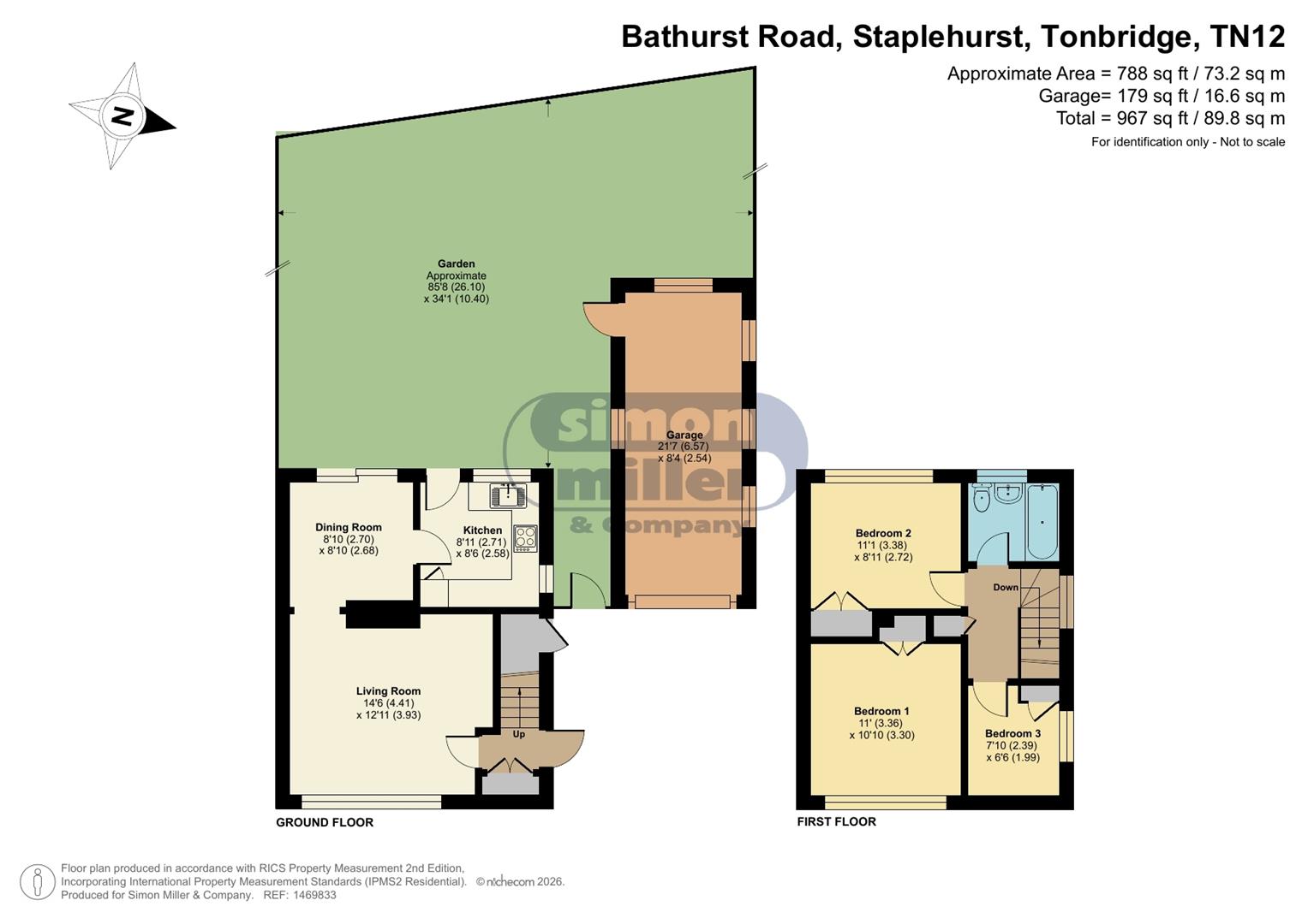 39, Bathurst Road, Staplehurst floorplan