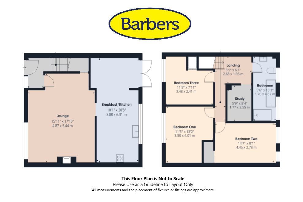 17, Hawthorn Way, Market Drayton floorplan