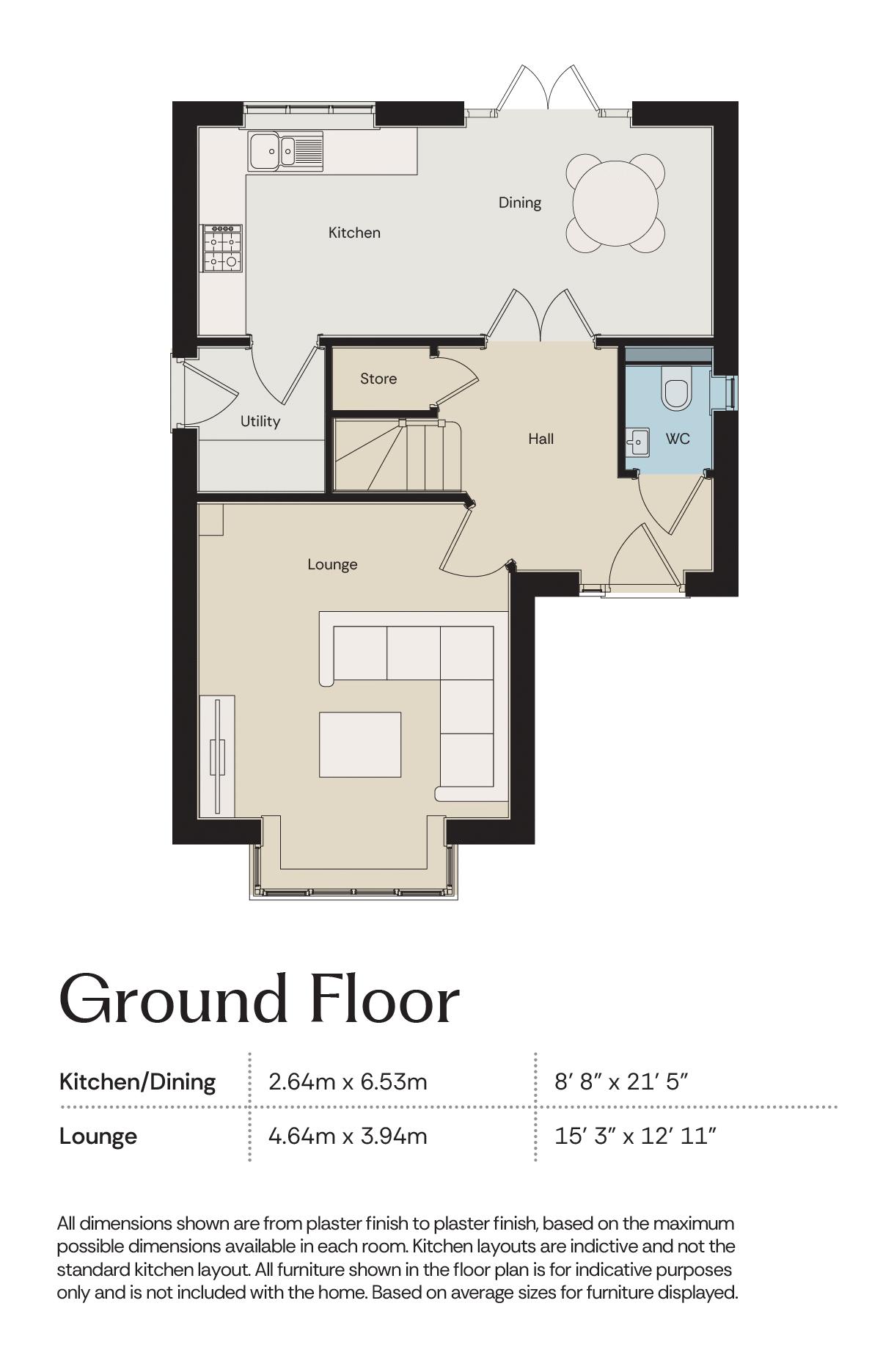 Plot 406 Hackness, Rawcliffe Road, Goole floorplan
