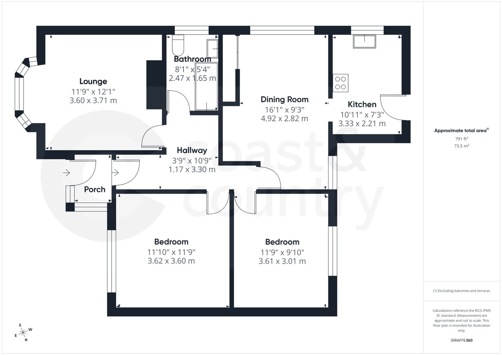 17, Lyndale Road, Newton Abbot floorplan
