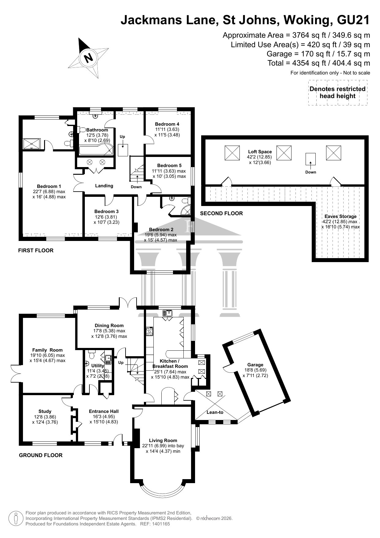 Conifers, Jackmans Lane, Woking floorplan