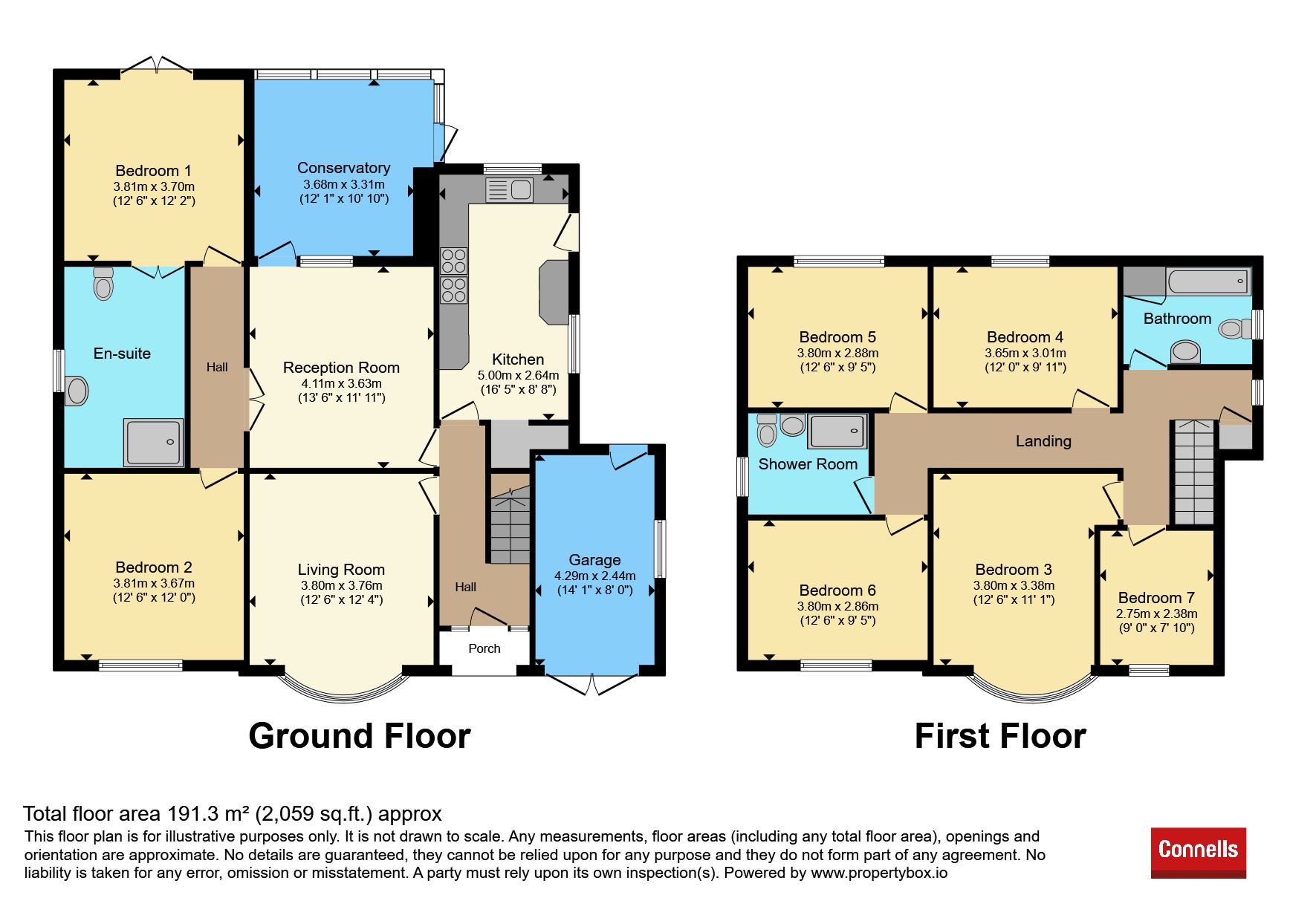 143, Honey Hill Road, Bedford floorplan