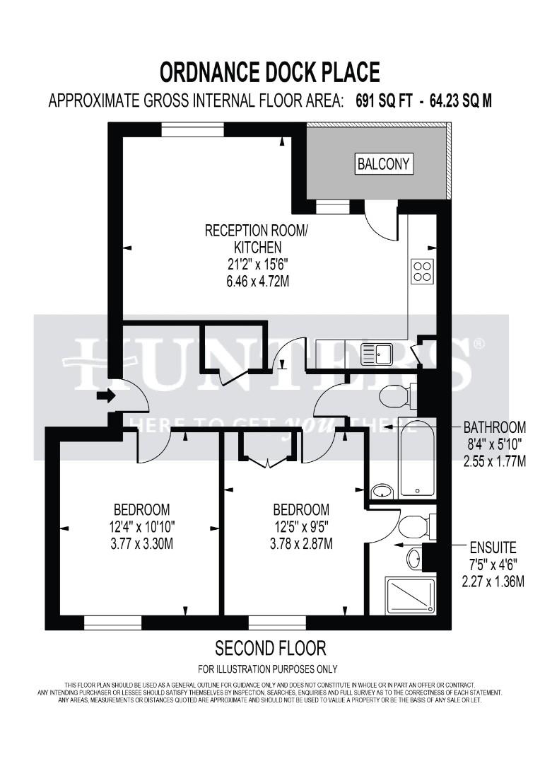 Ordnance Dock Place, Southall floorplan