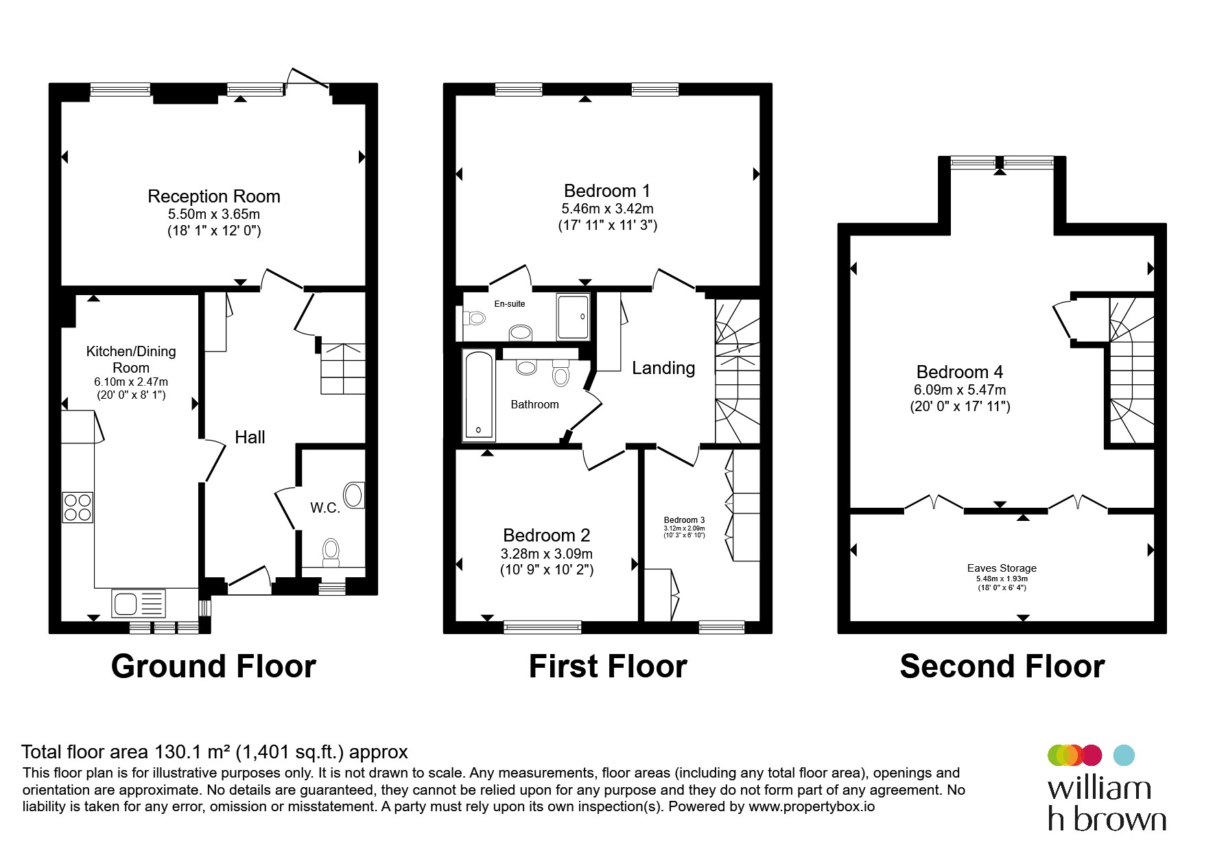 Krishna House, 10, The Close, Ware floorplan