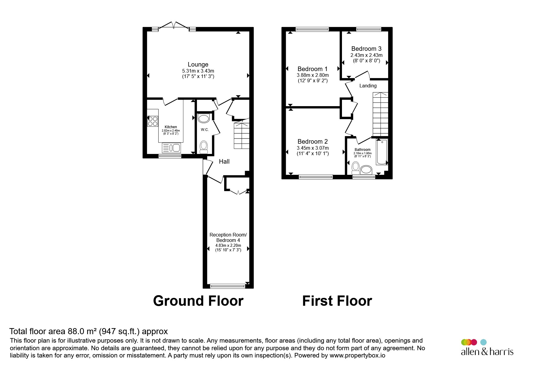 16, Nash Drive, Abingdon floorplan