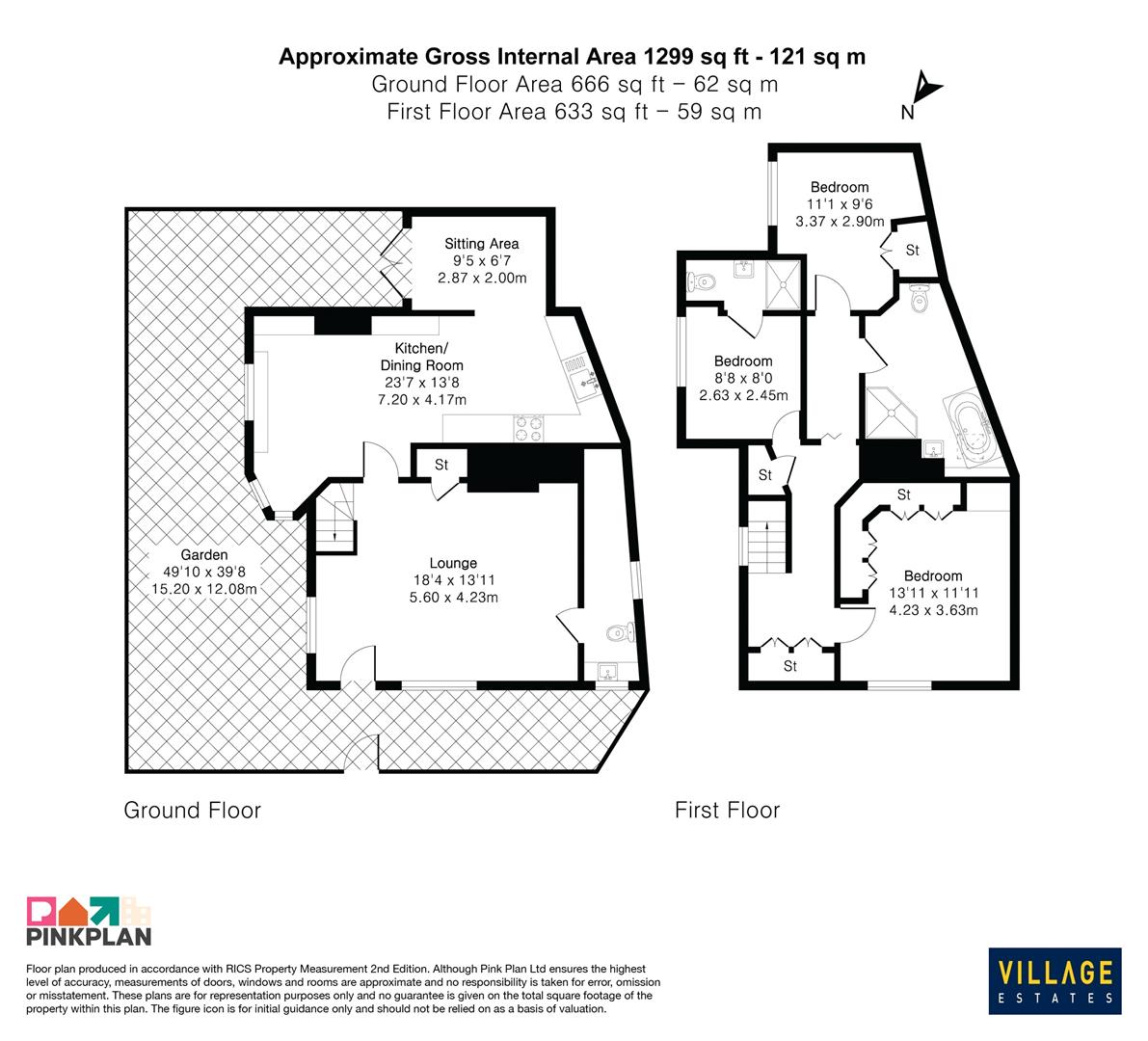 Grange Lane, Letchmore Heath floorplan
