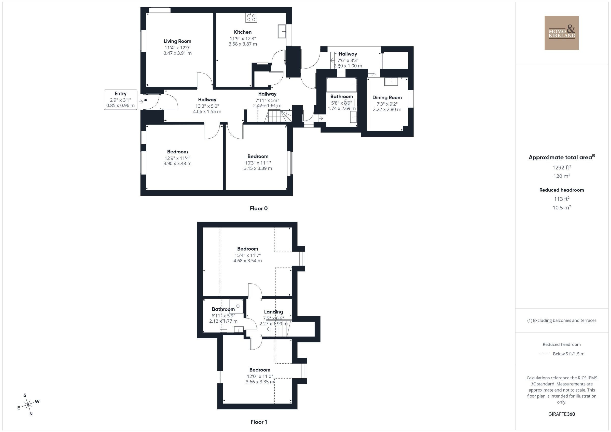 254 Whifflet Street, Coatbridge floorplan