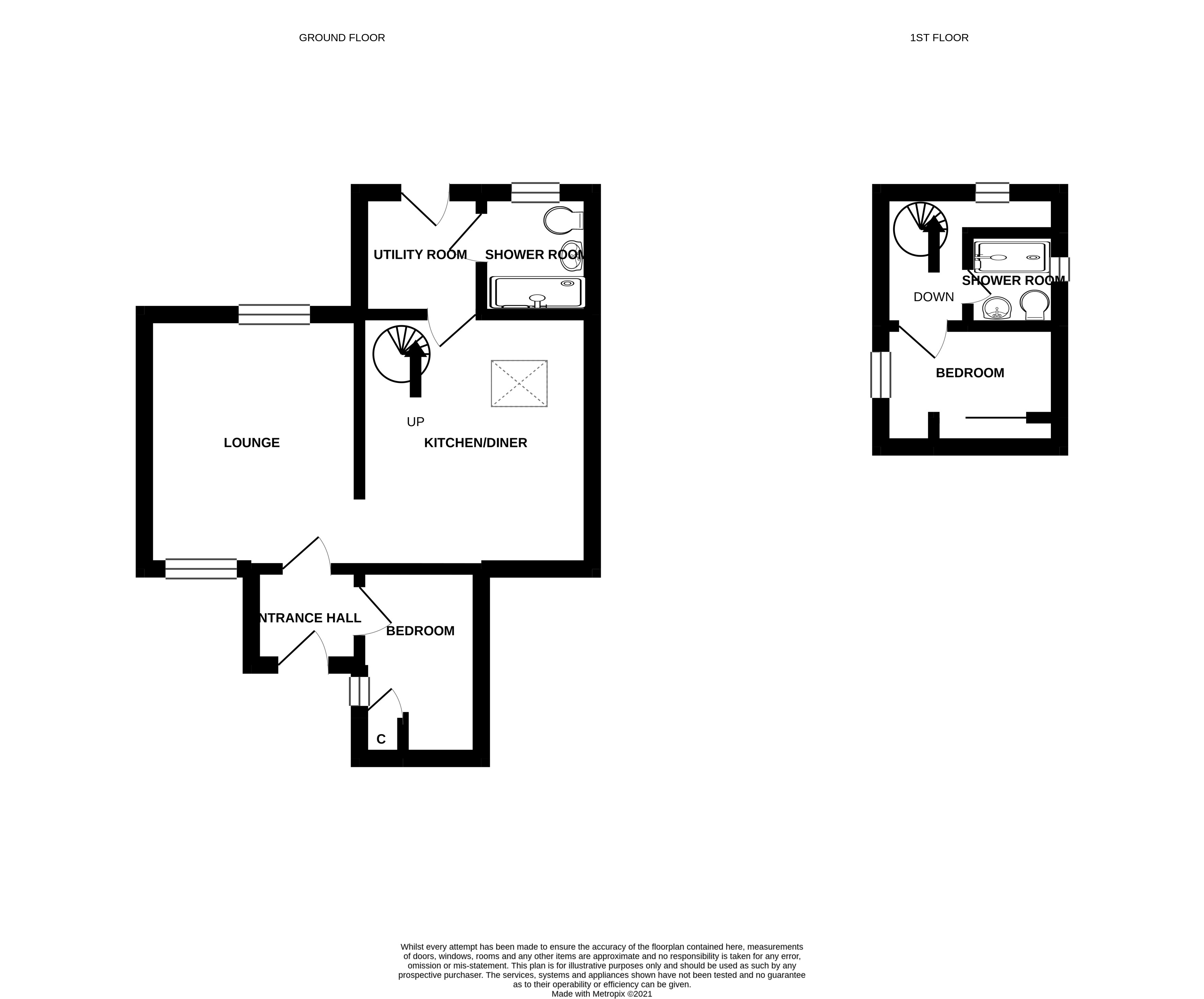 3 Woodlands,, 92 Summerland Avenue, Minehead floorplan