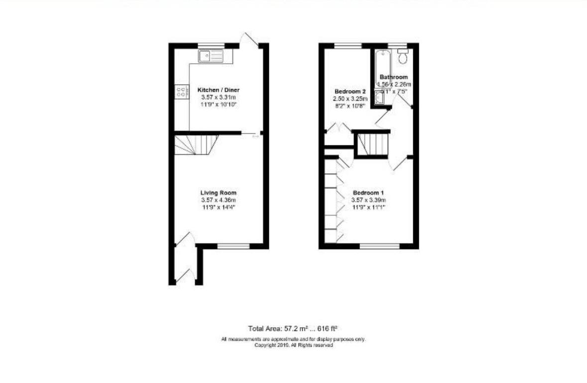 28, Crockhurst, Horsham floorplan