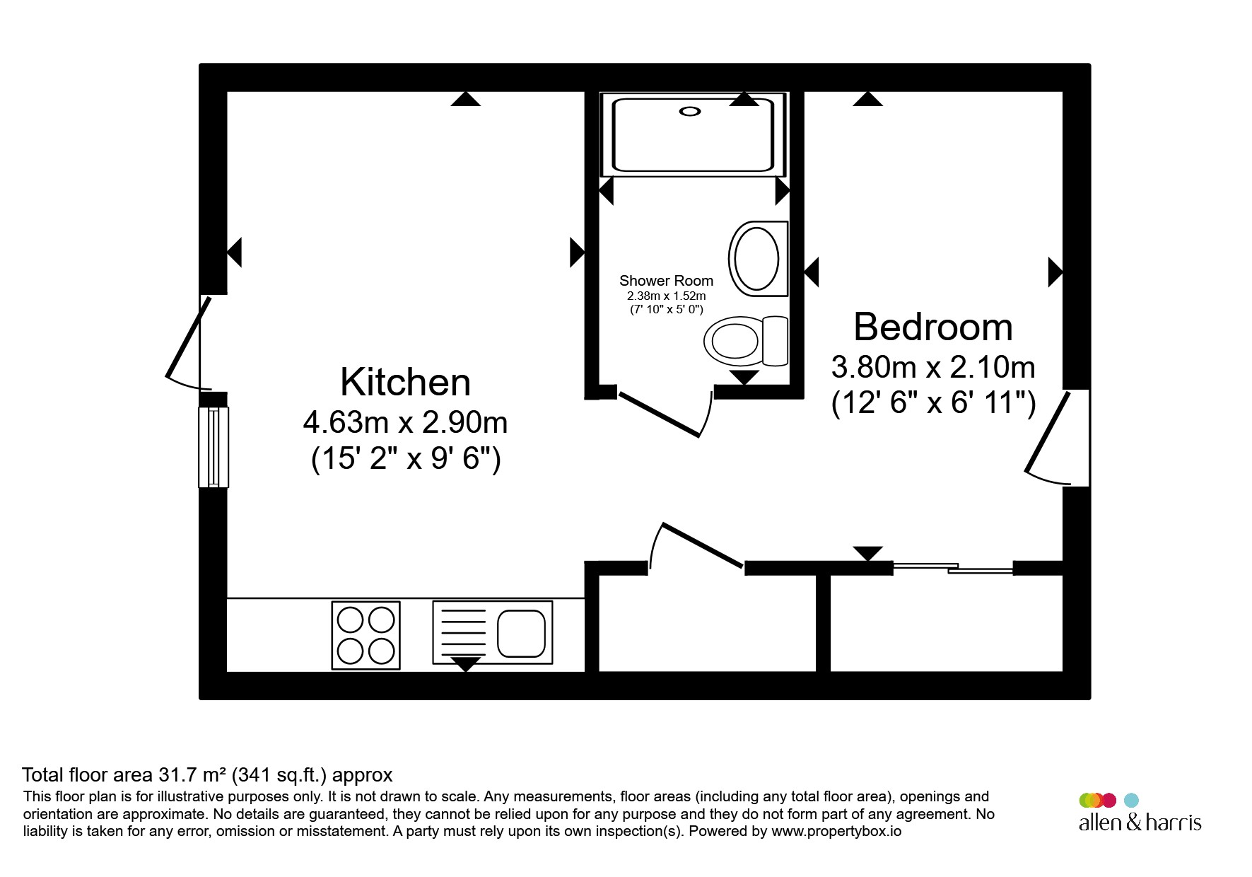 Flat 15, The Dials, Runway Avenue, BRISTOL floorplan