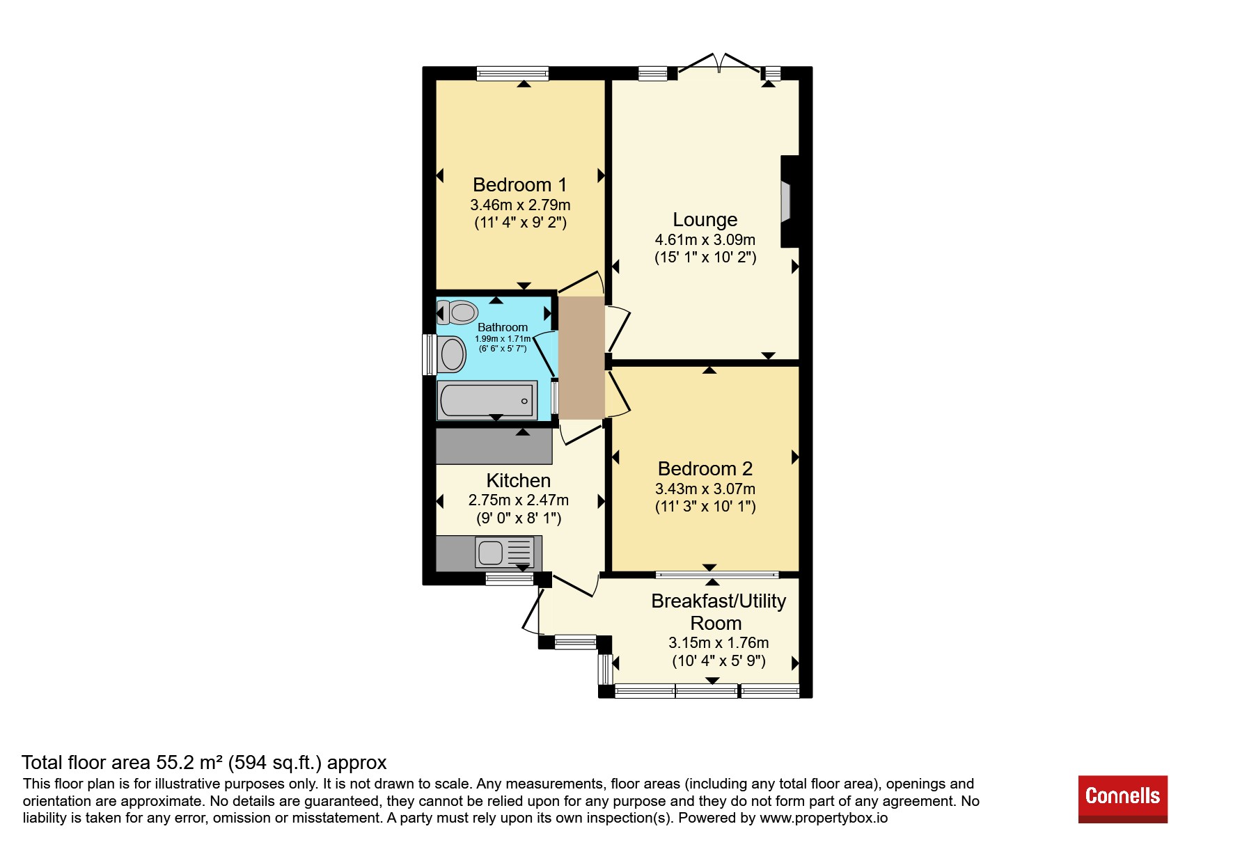 69, Laira Park Road, Plymouth floorplan