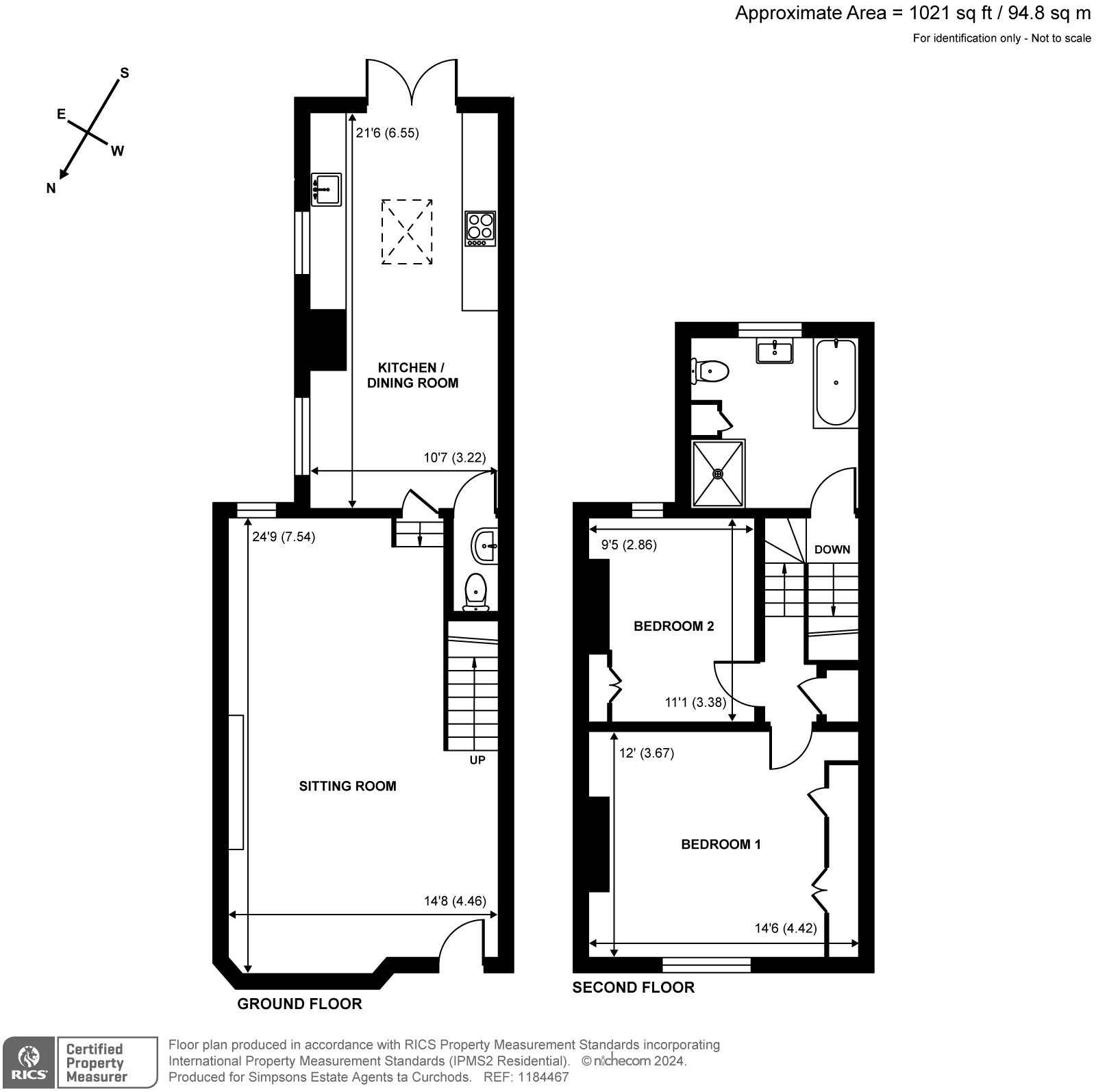 9, Park Road, Esher floorplan