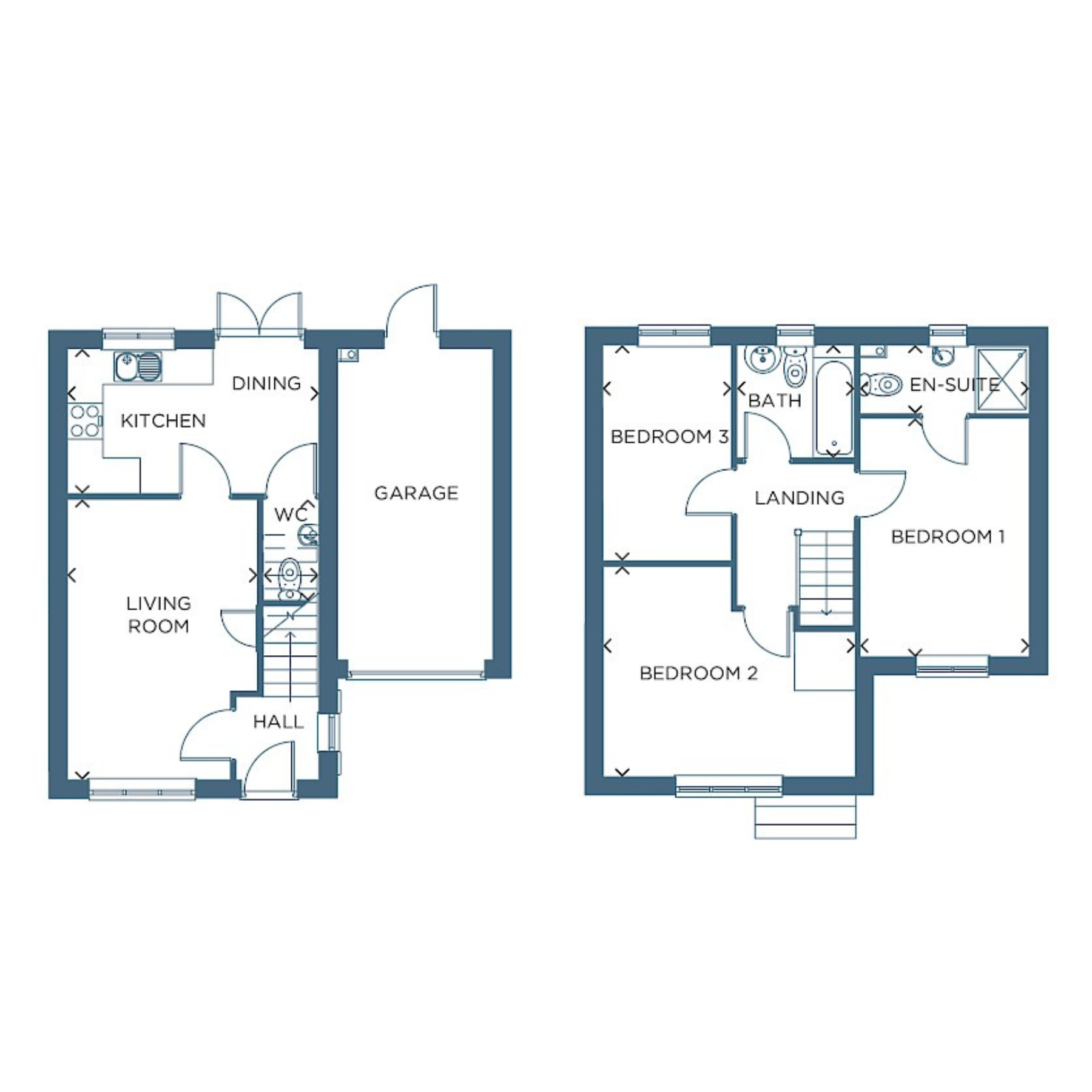 Clyde Terrace, Spennymoor floorplan