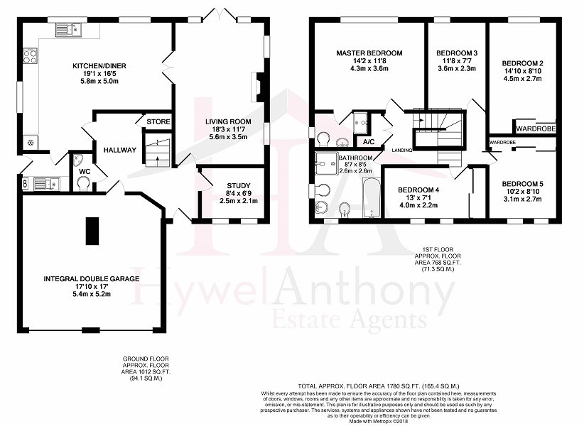5 Bedrooms Detached house for sale in School Road, Miskin, Pontyclun, Rhondda, Cynon, Taff. CF72