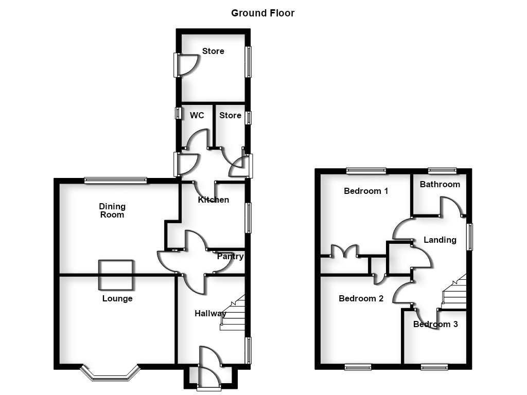 Mansfield Road Aston, Sheffield floorplan
