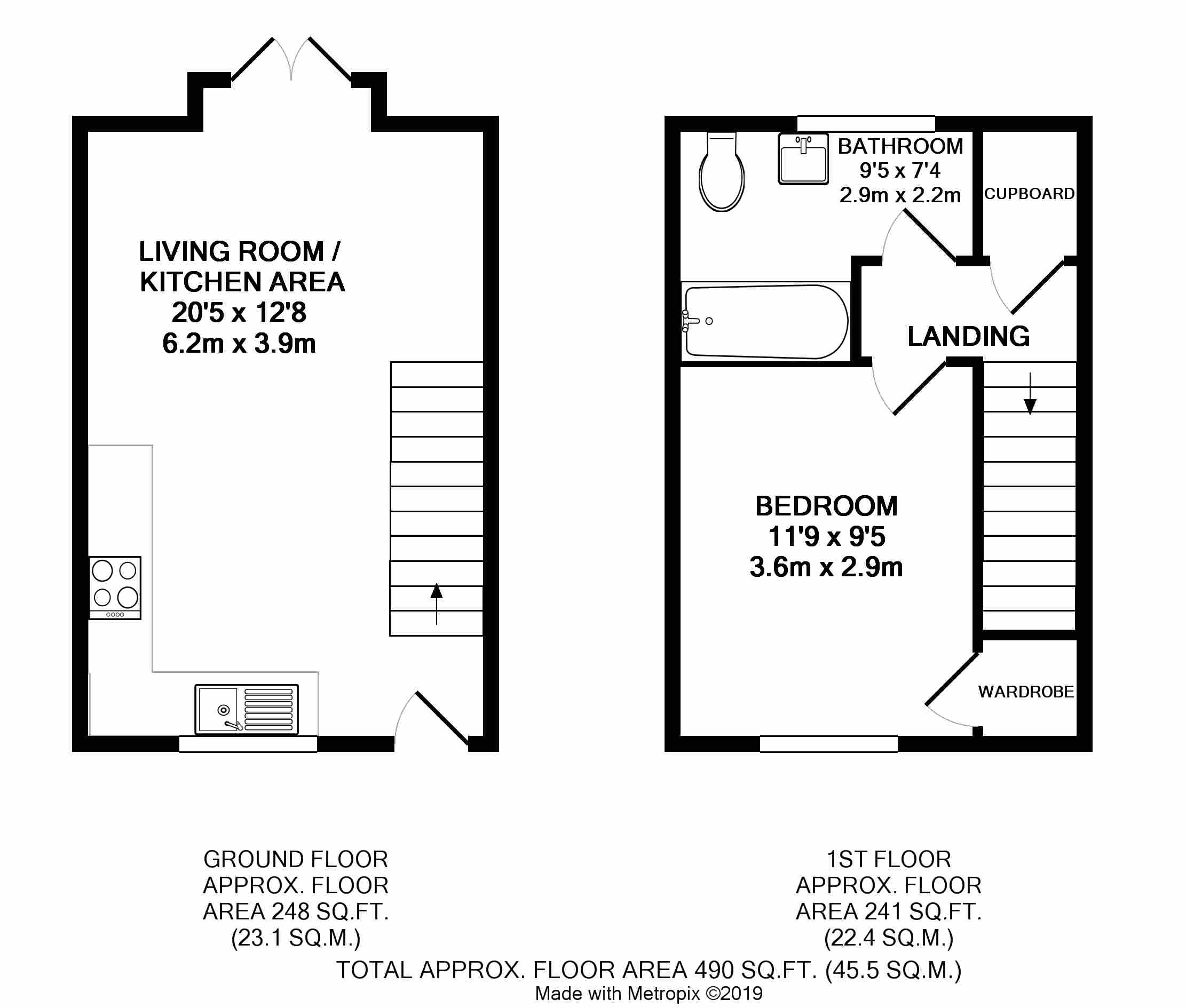 2, Duke Street, West Sussex floorplan