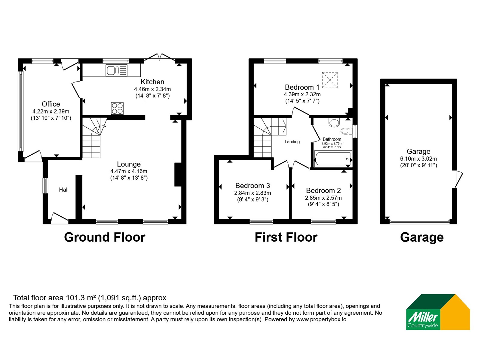Merryn Cottage, 4, Higher East Street, Cornwall floorplan