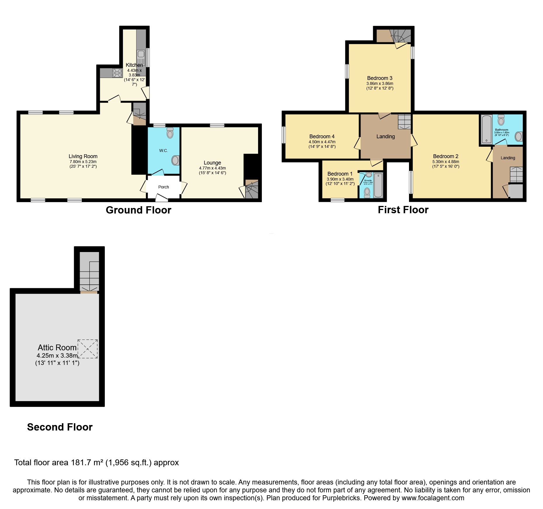 Church Farm, Mount Road, Pontypool floorplan