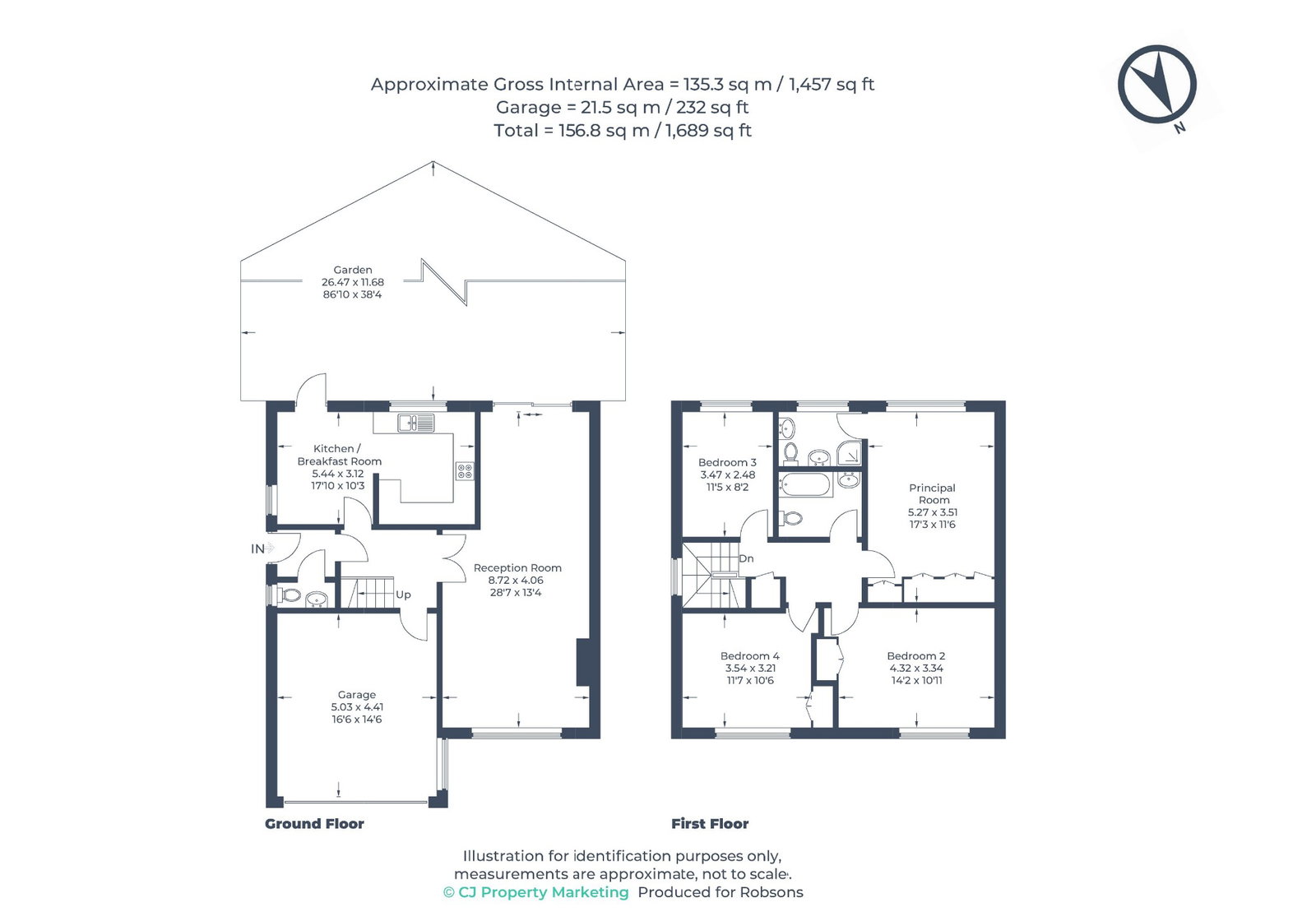 21, Arden Mhor, Pinner floorplan