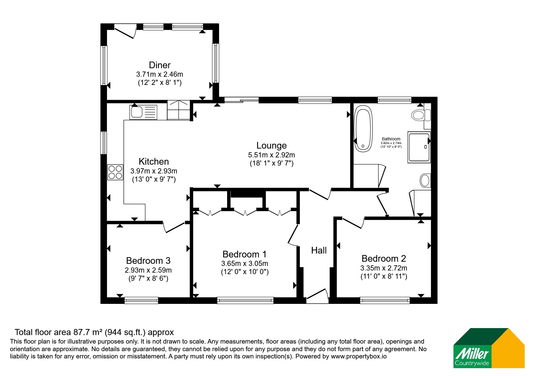 38, Symons Close, Truro floorplan