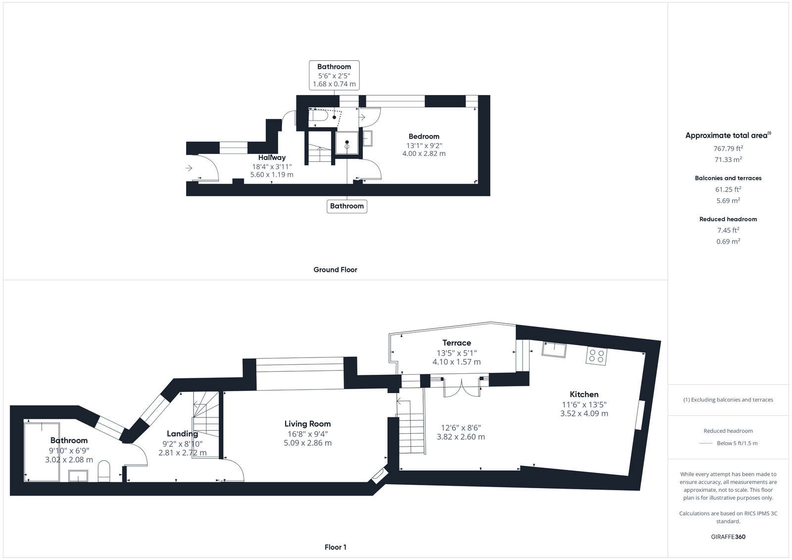Whitehaven,Flat 4, The Parade, Whitby floorplan