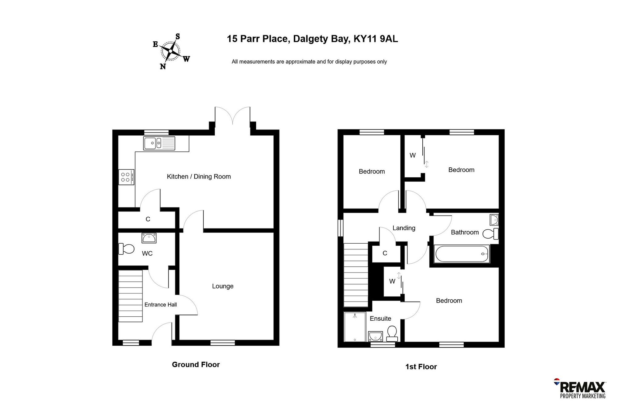 15 Parr Place, Dunfermline floorplan