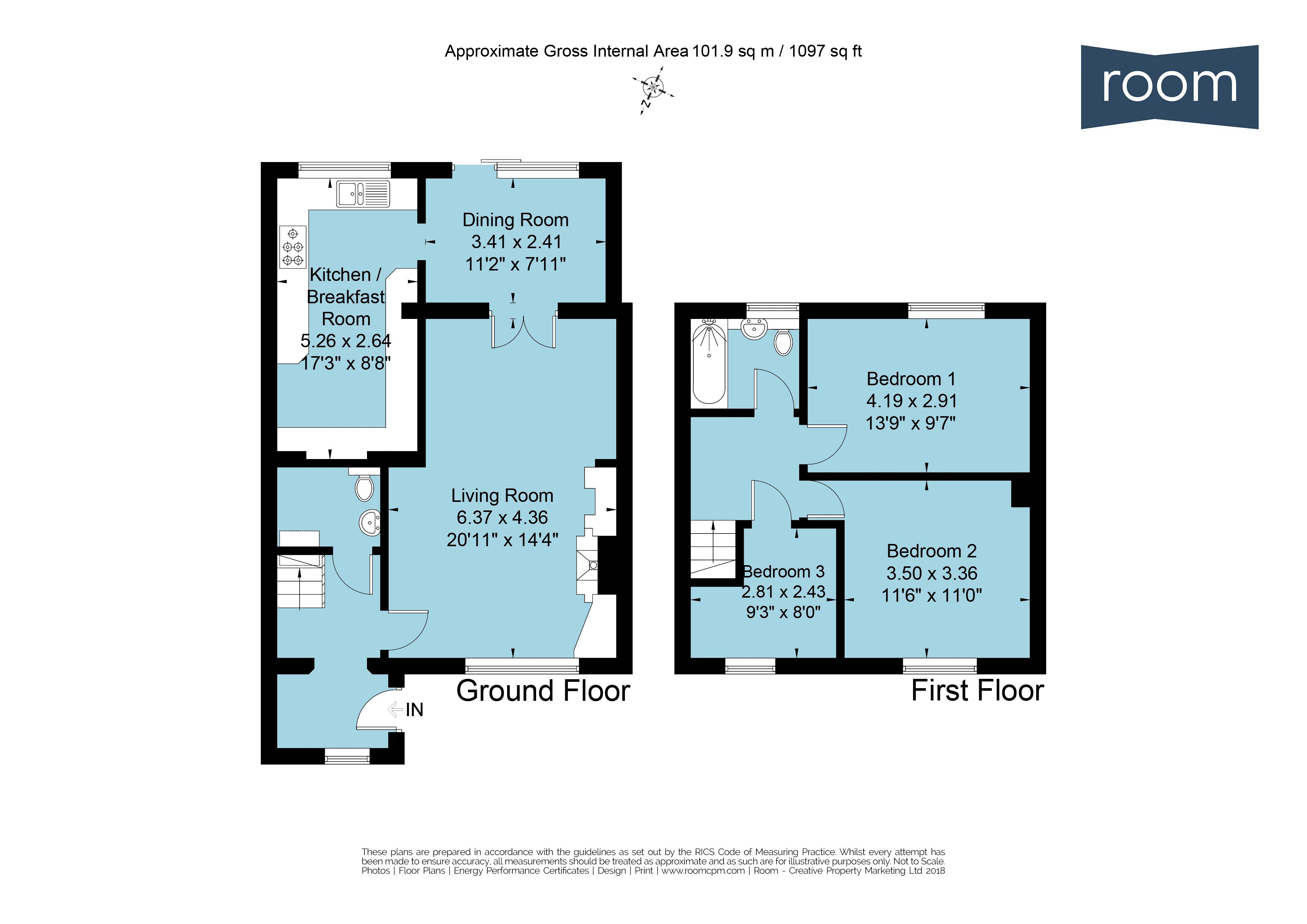 3 Bedrooms Terraced house for sale in Stirtingale Road, Bath BA2