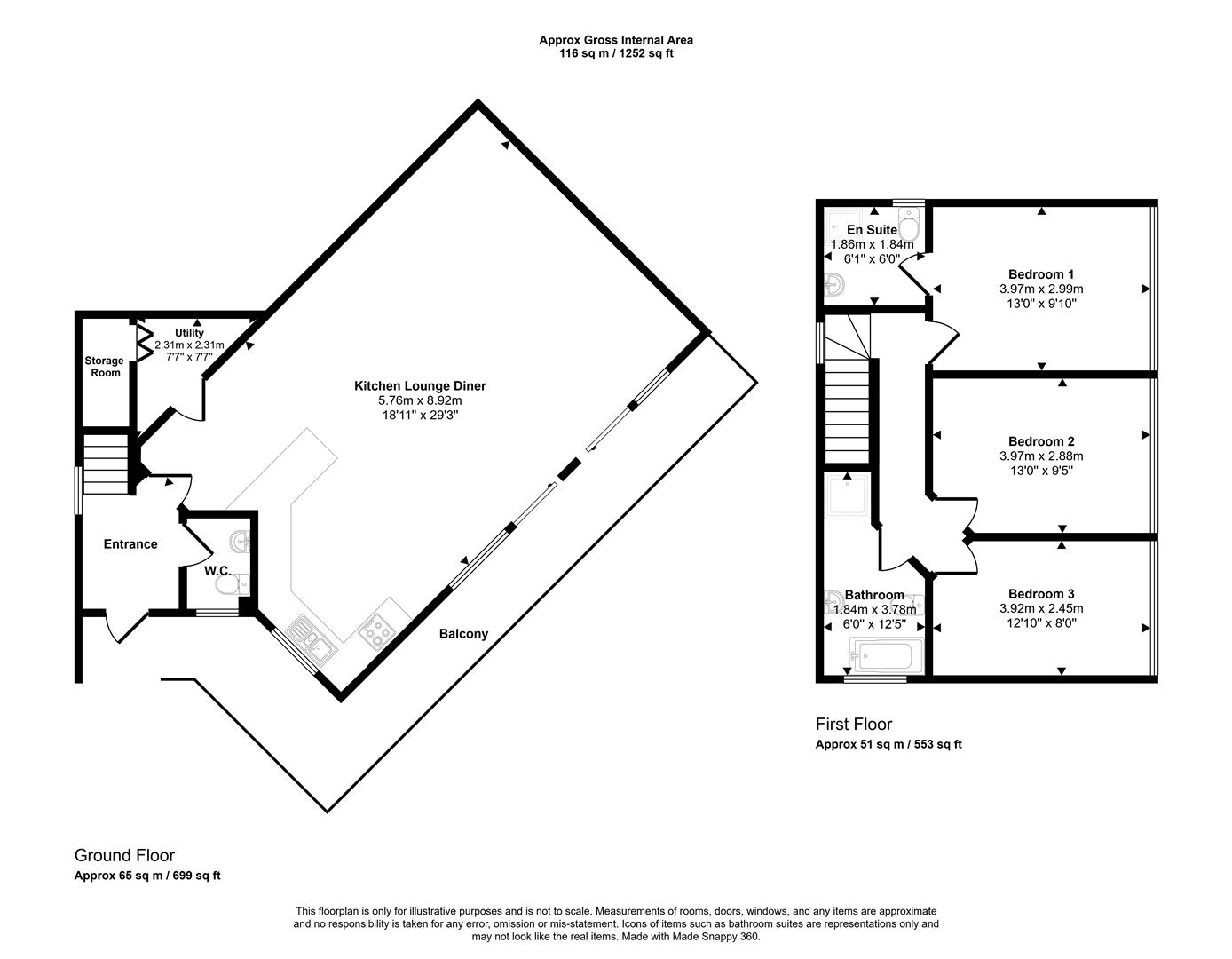 "Summerhaven", Strawberry Hill, Haverfordwest floorplan