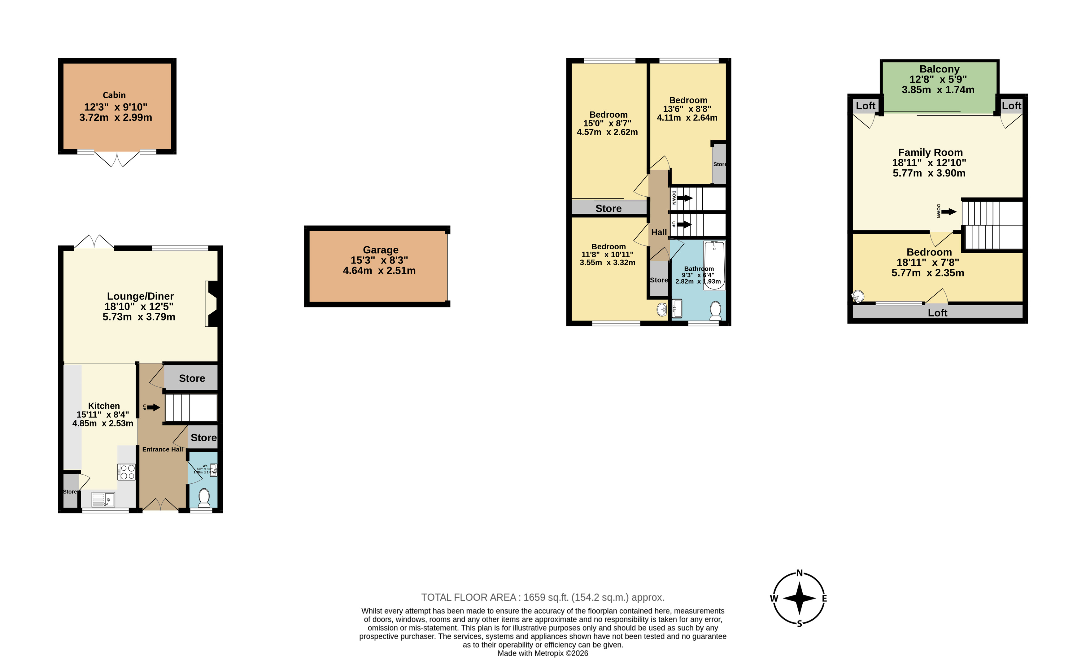58, High Street, Canterbury floorplan