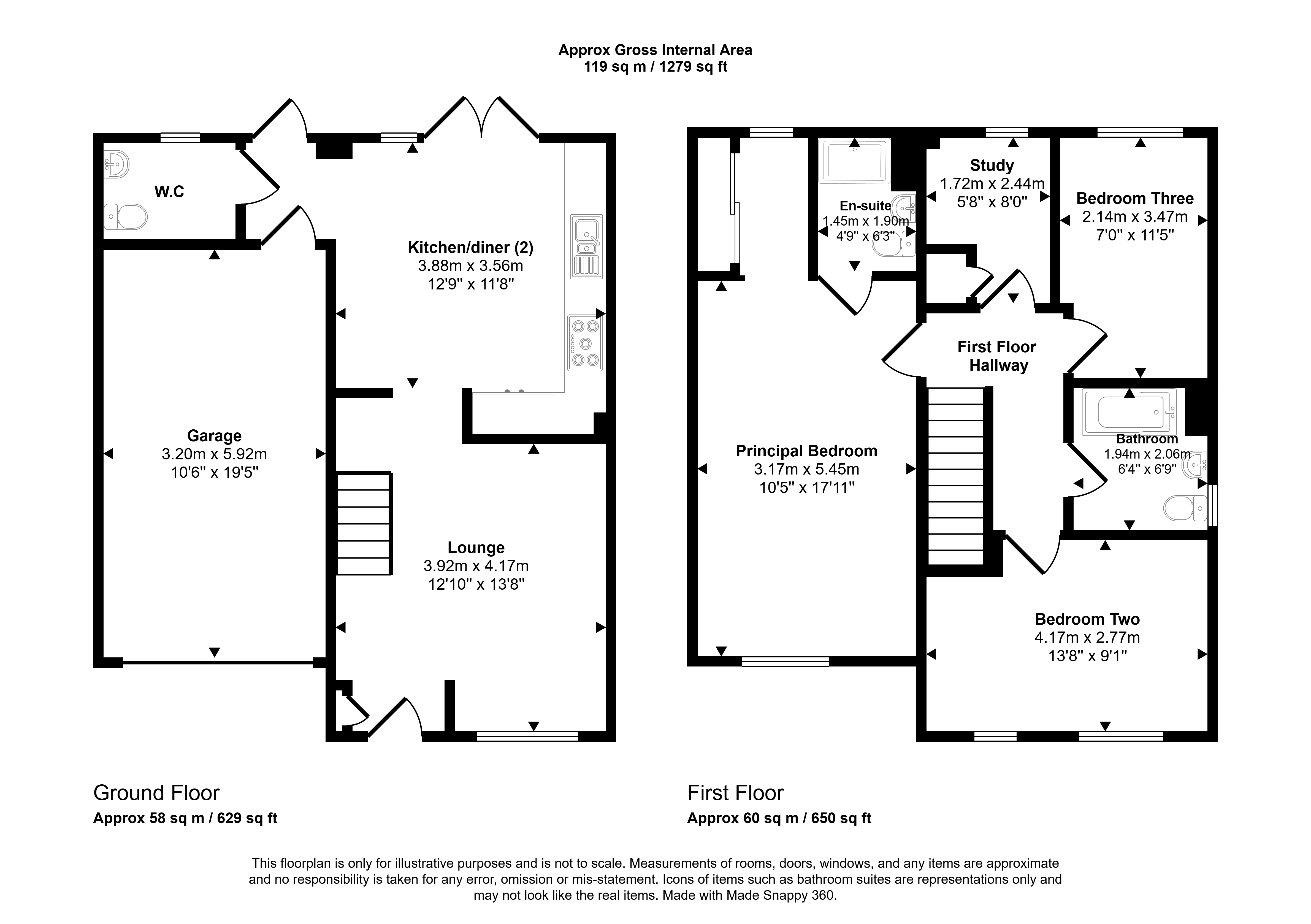 32, Dragonfly Way, Houghton Le Spring floorplan
