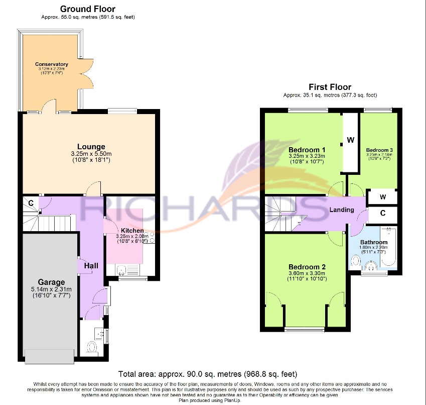 10, Towers Way, Wimborne floorplan