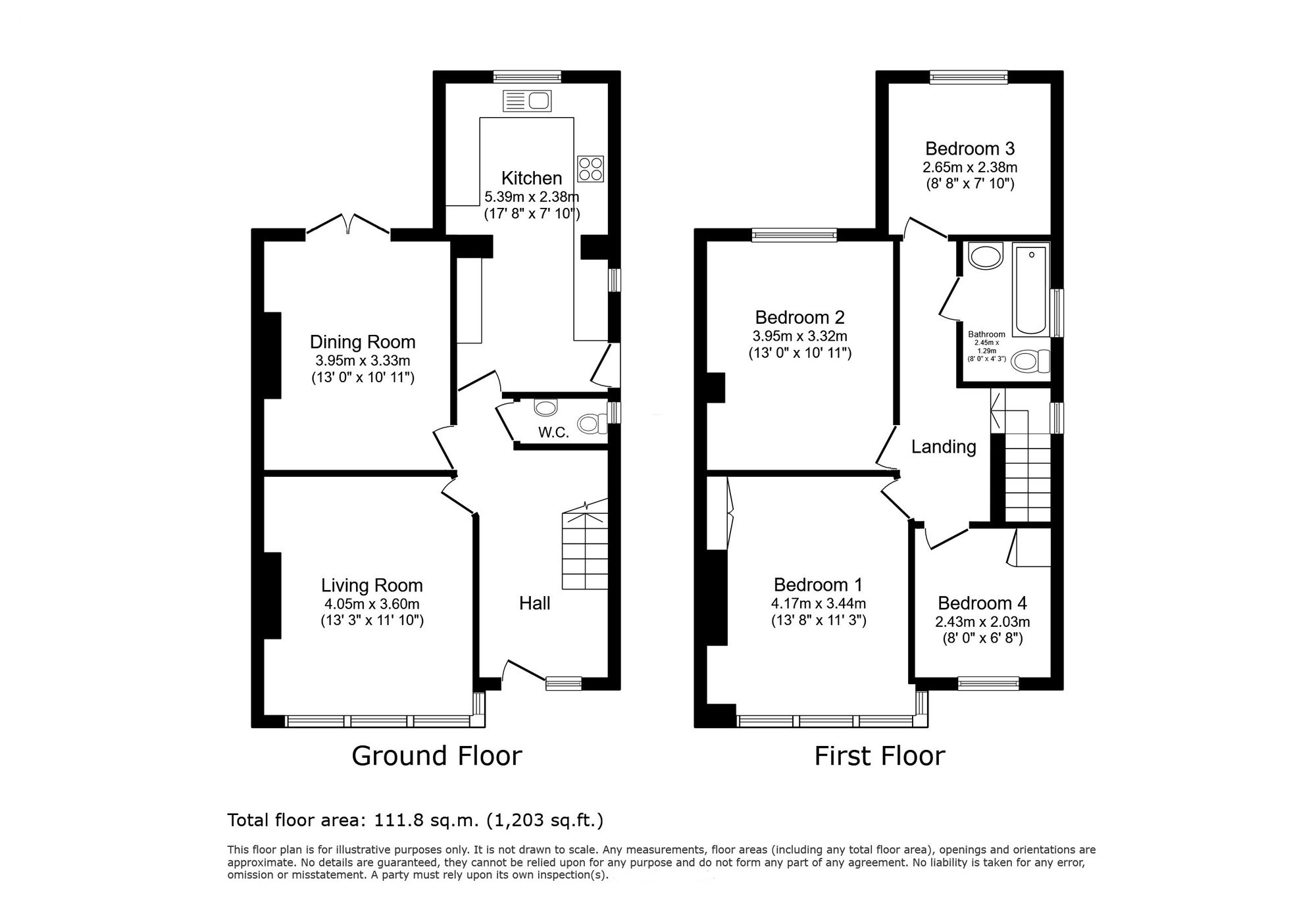 11 Henconner Avenue, Leeds floorplan