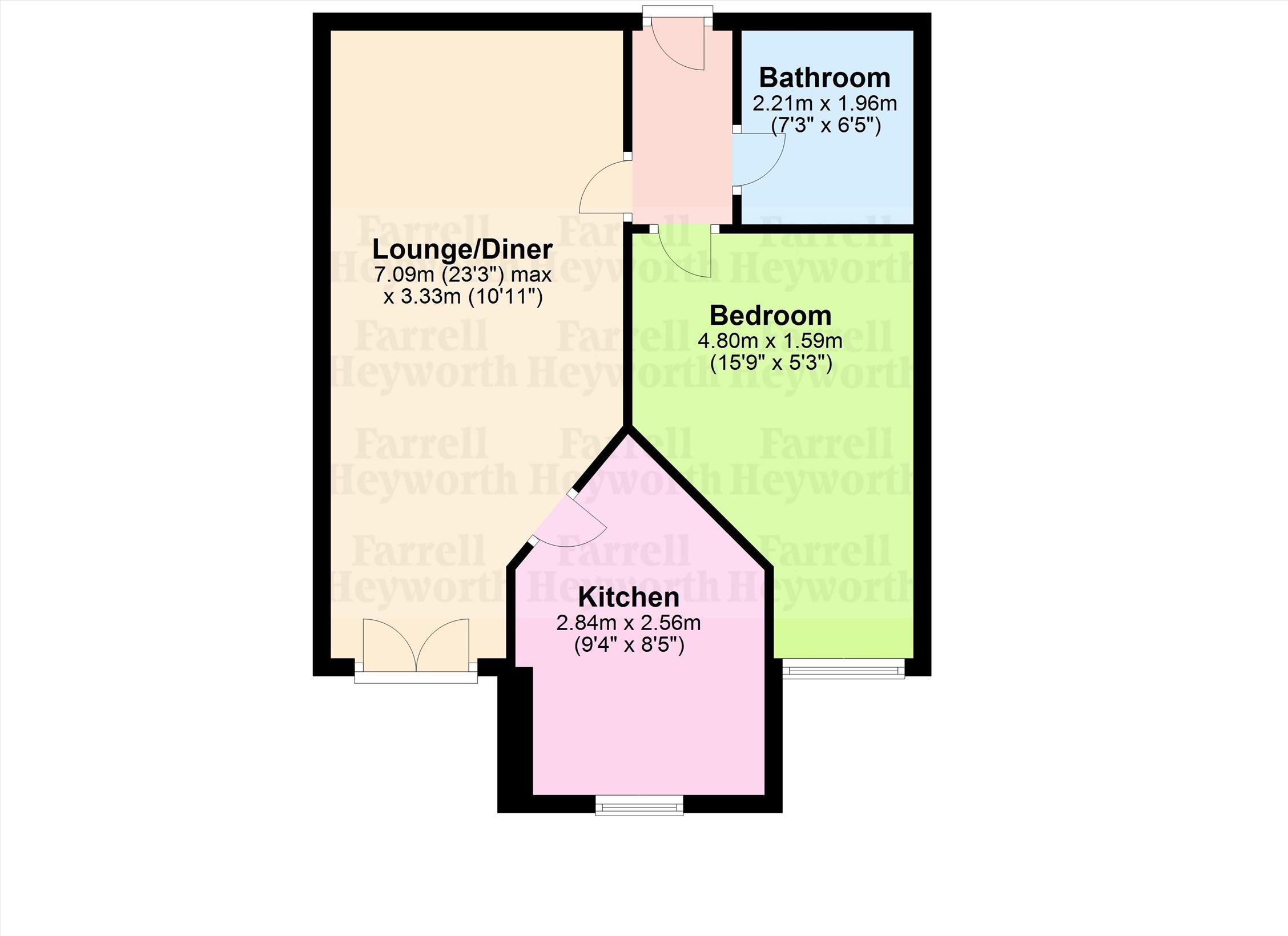 1 Bedrooms Flat for sale in Ensign Court, Lytham St. Annes FY8