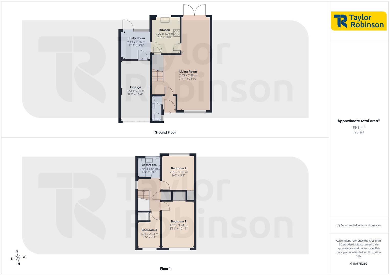 21, Windmill Court, Crawley floorplan