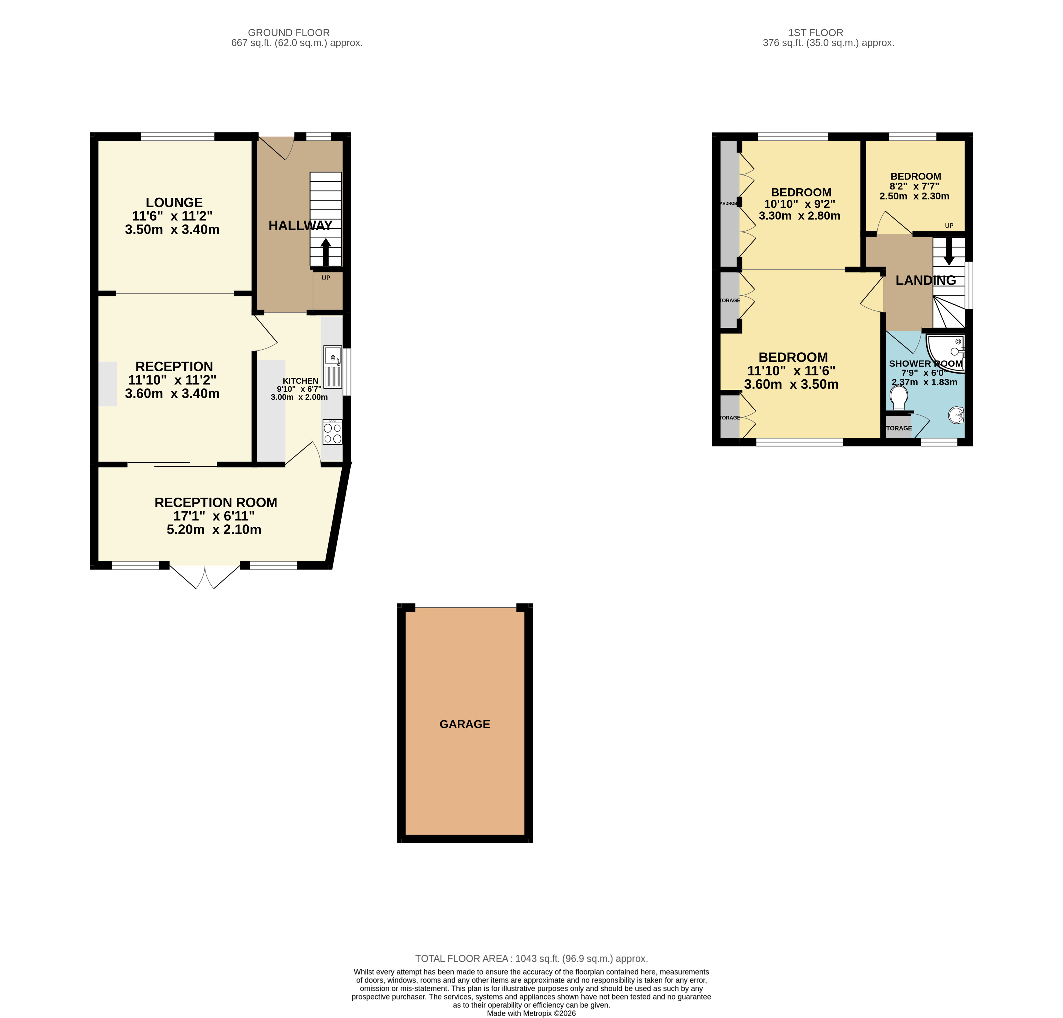 9, Aldis Avenue, Stowmarket floorplan