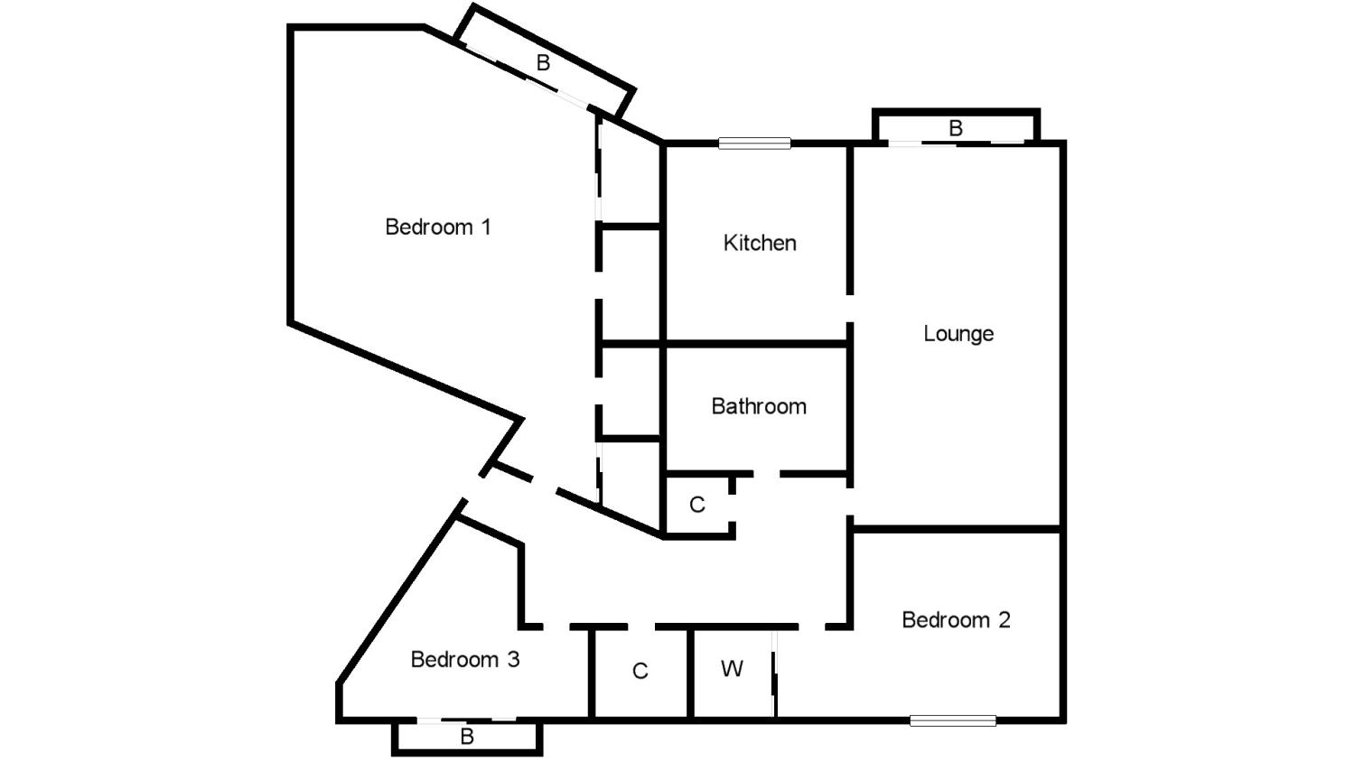 3 Bedrooms Flat for sale in Riverview Drive, Glasgow G5