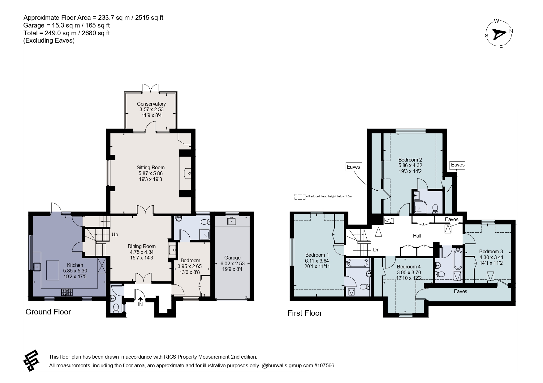 Beech Croft,, Maugersbury, Gloucestershire floorplan