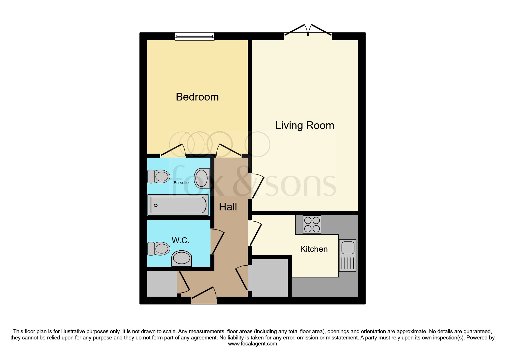 Flat 3, West End House, 140, West End Road, Southampton floorplan